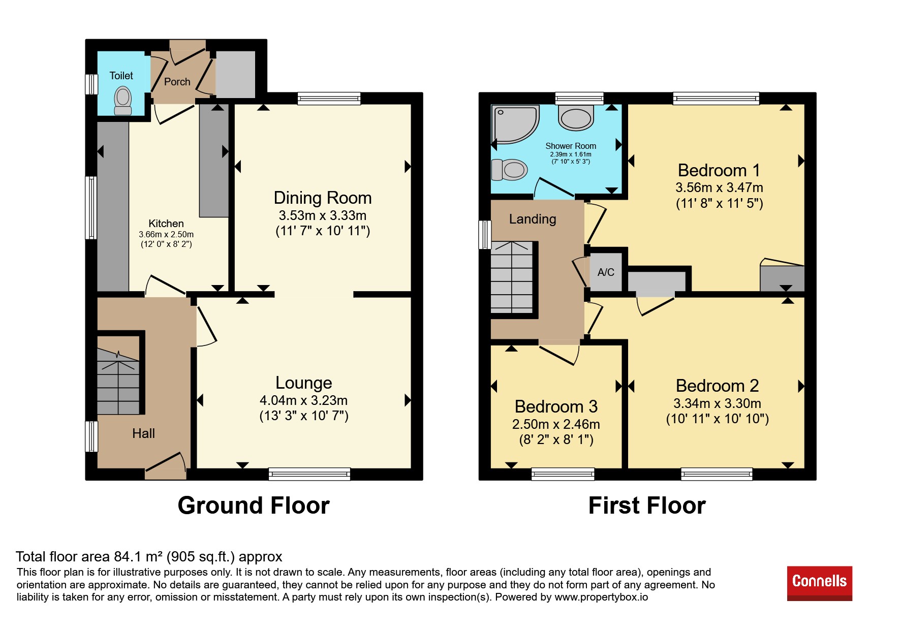 26, Chelston Avenue, Yeovil floorplan
