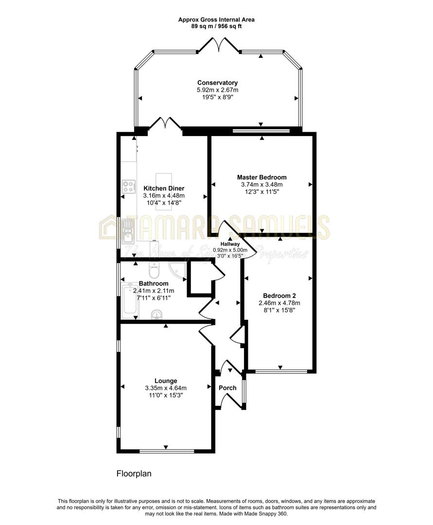 19, Dianne Road, Thornton-Cleveleys floorplan