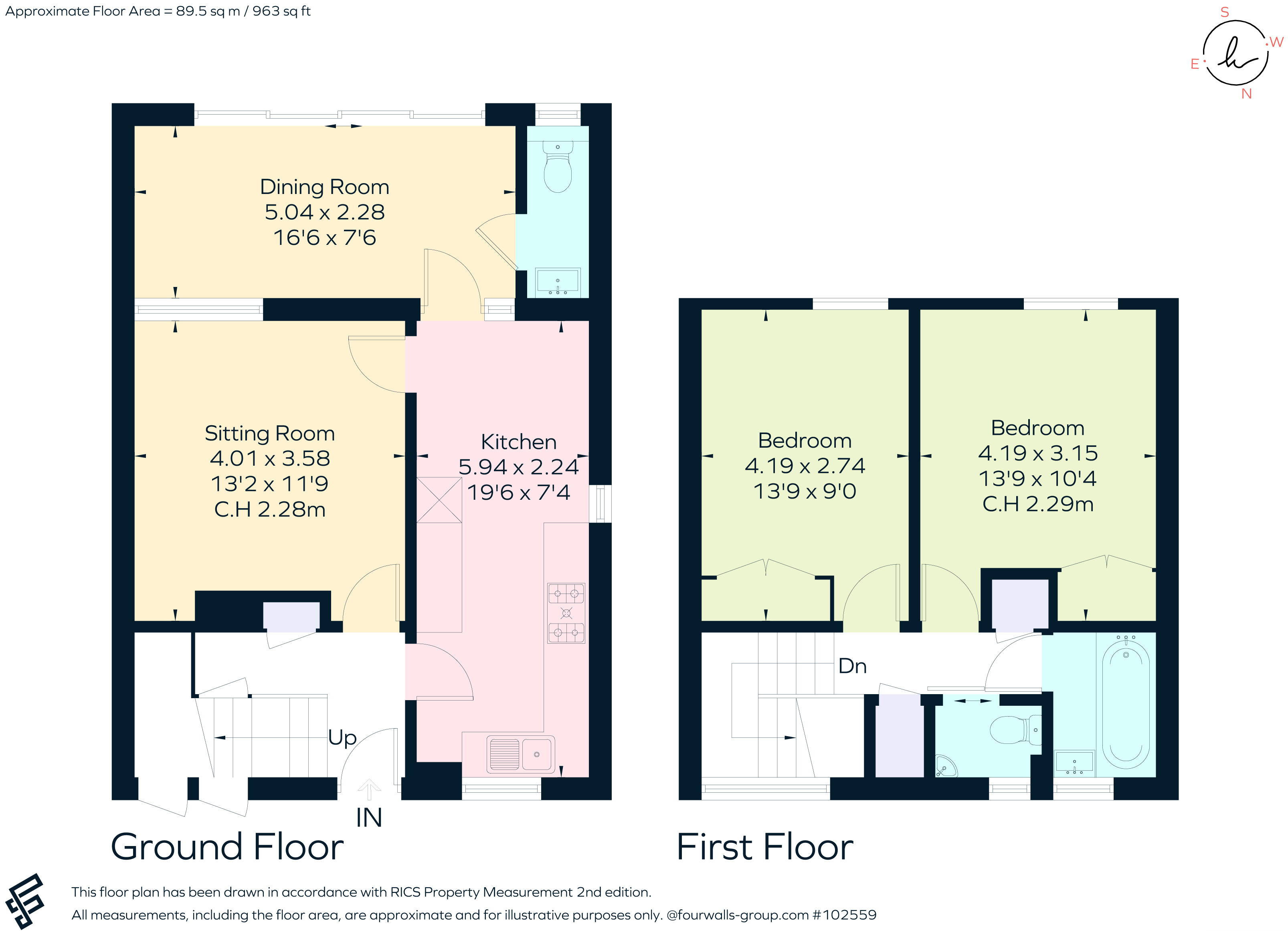 15, Robb Road, Stanmore floorplan