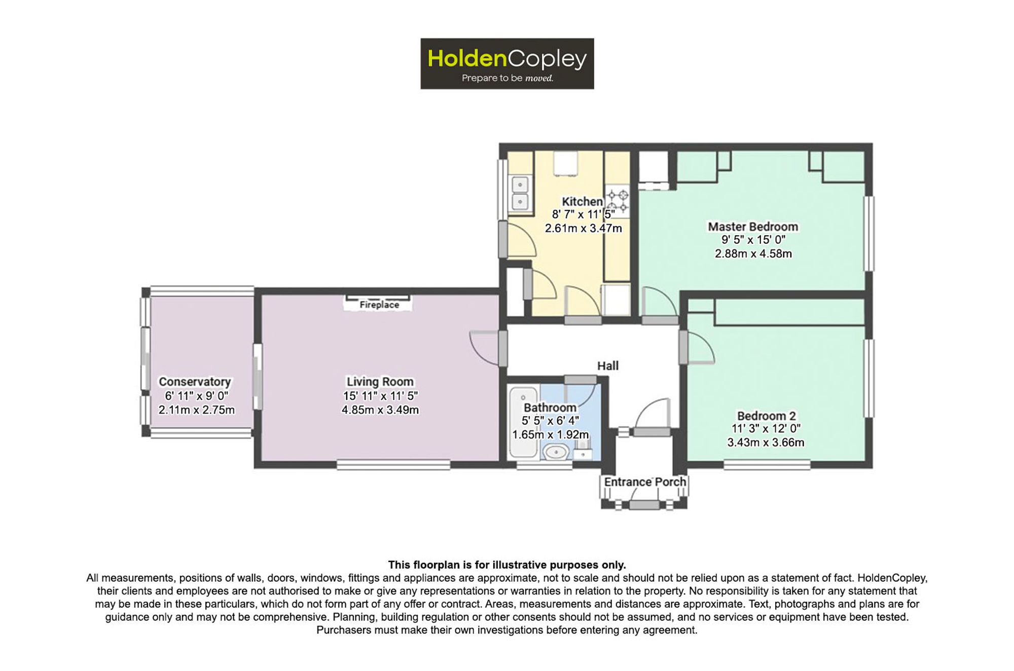 25 Five Acres, Nottingham floorplan