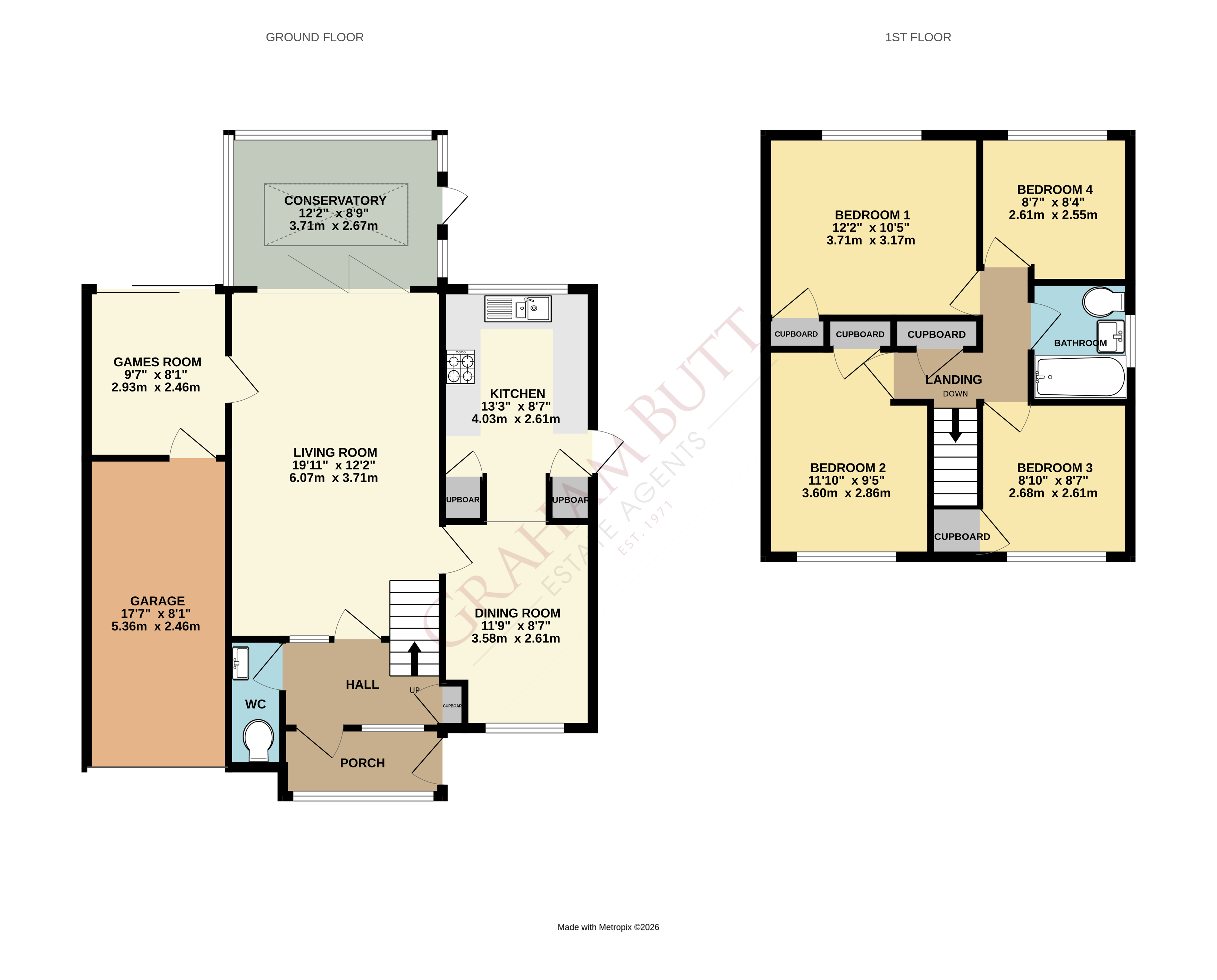 4, Reef Close, West Sussex floorplan