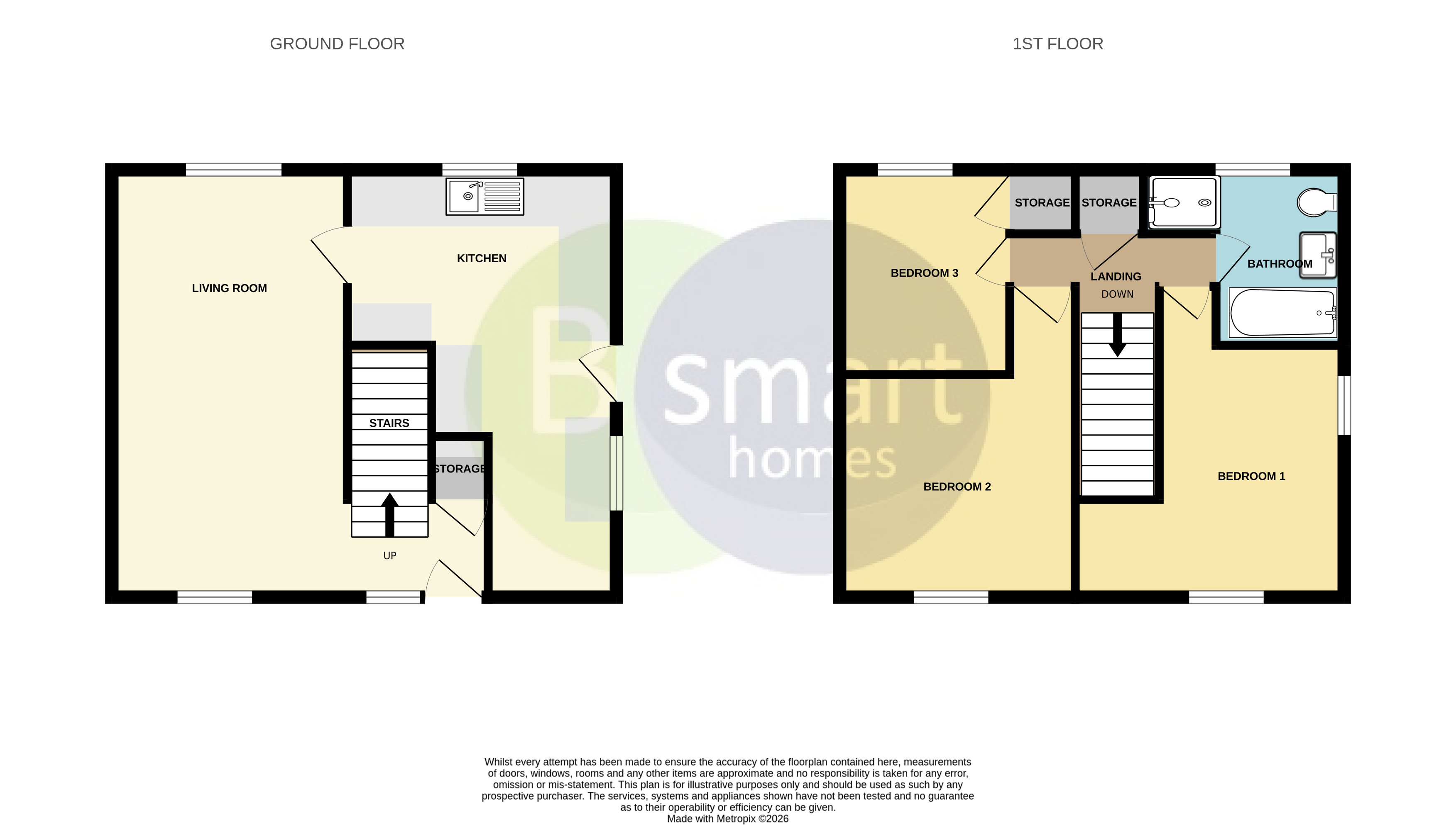51, Elm Road, Mexborough floorplan