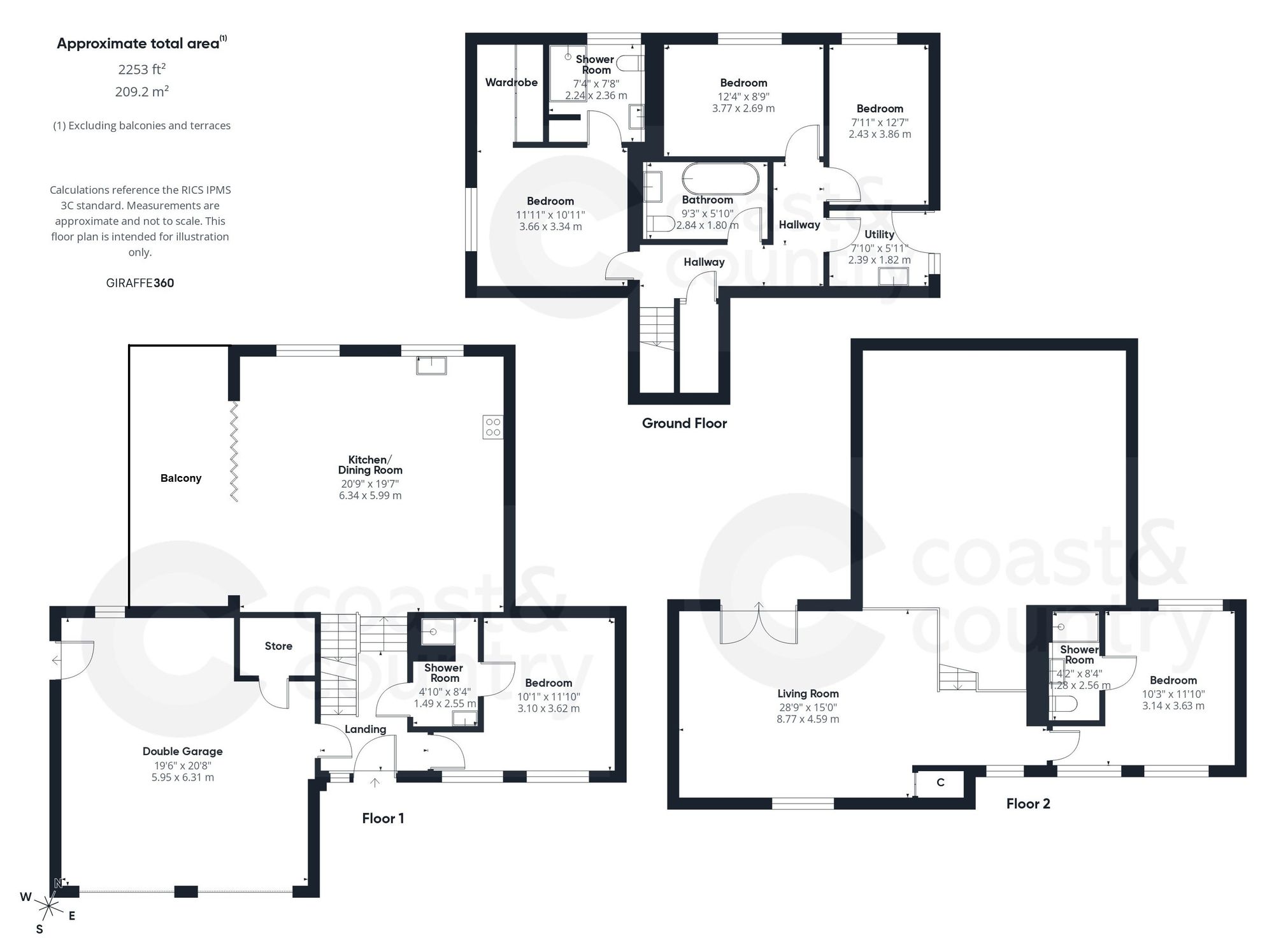 Rydon Brook House Golvers Hill Road, Newton Abbot floorplan