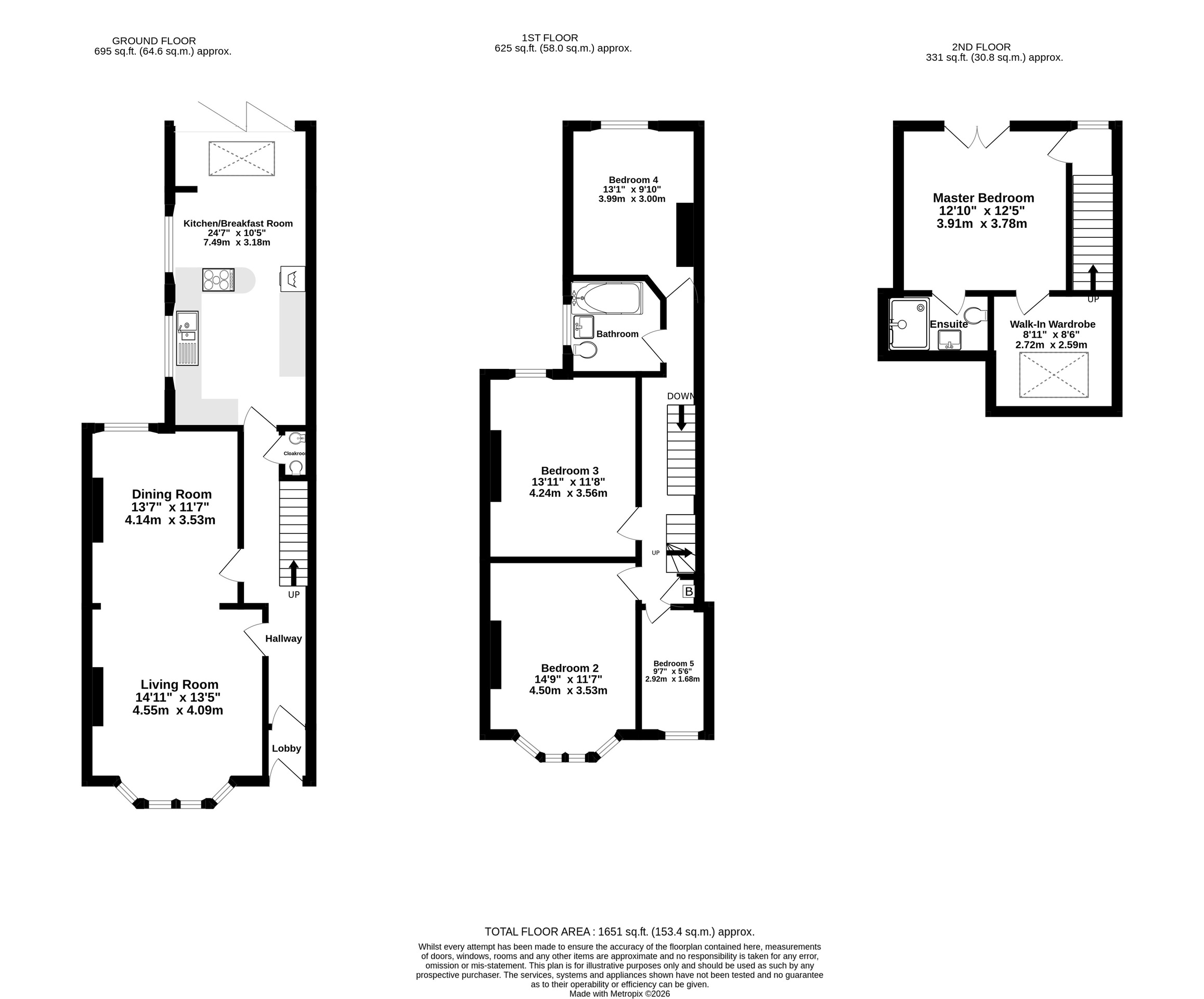 60 Nevil Road, Bristol floorplan