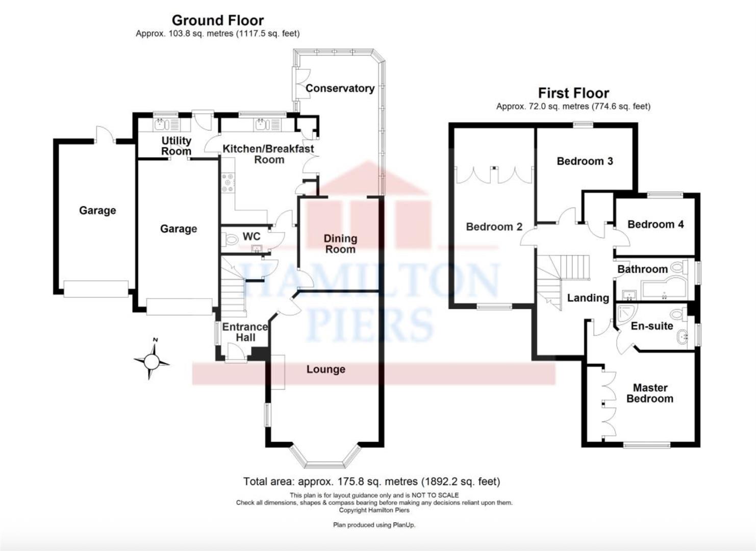 1, Harnham Drive, Braintree floorplan