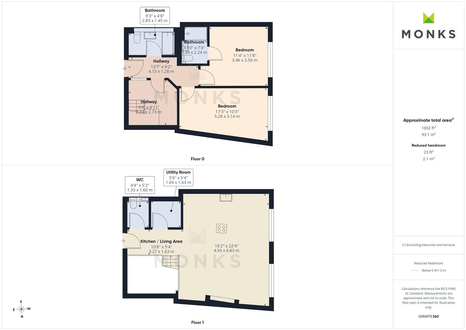 33, Old Coleham Court, Shrewsbury floorplan