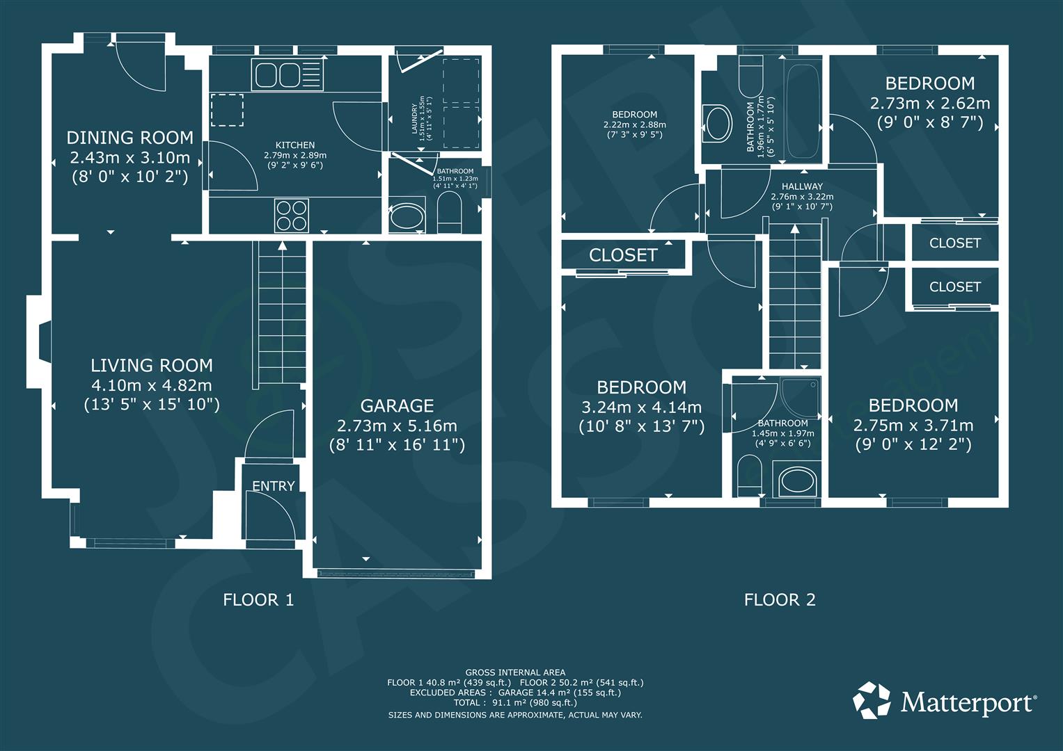 22, Oaktree Way, Bridgwater floorplan