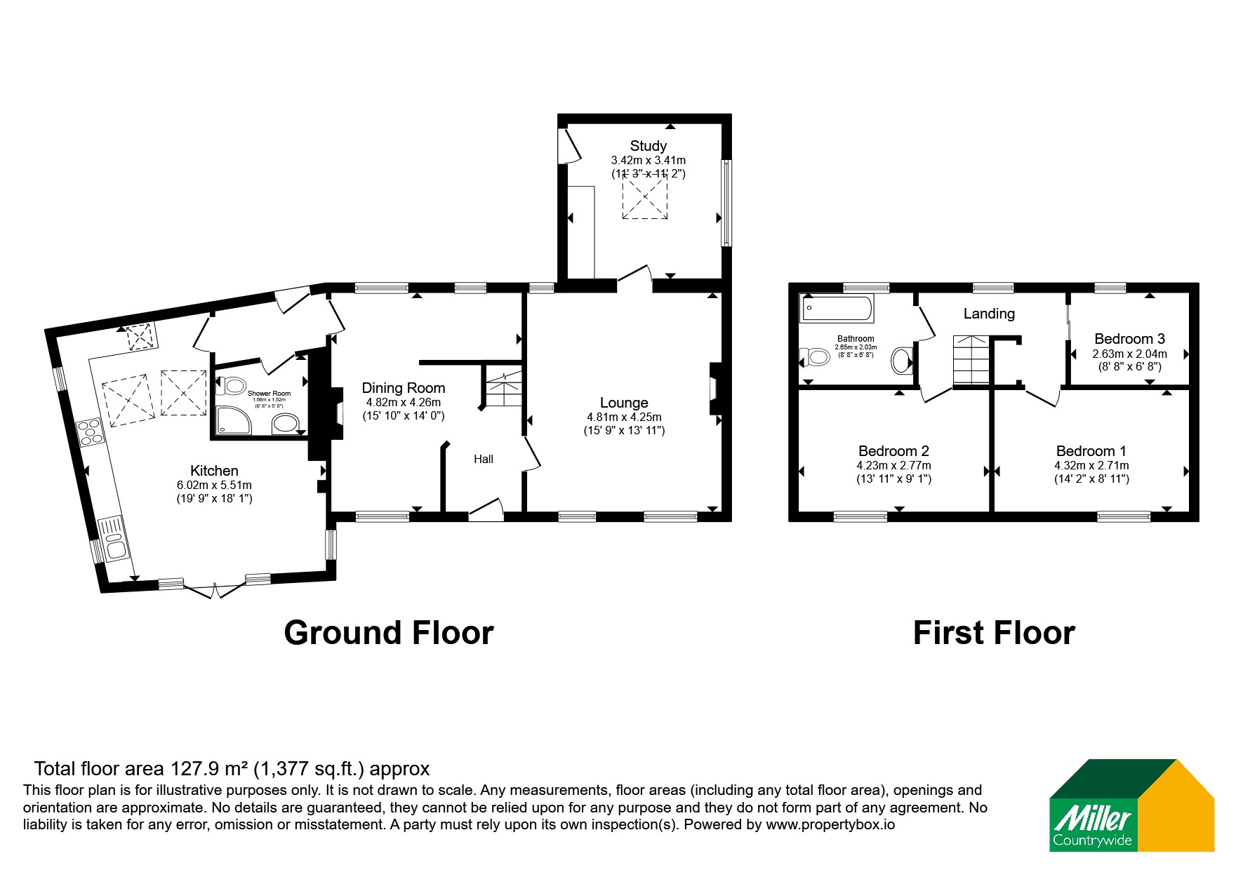 Millpool Cottage,, Millpool, Cornwall floorplan