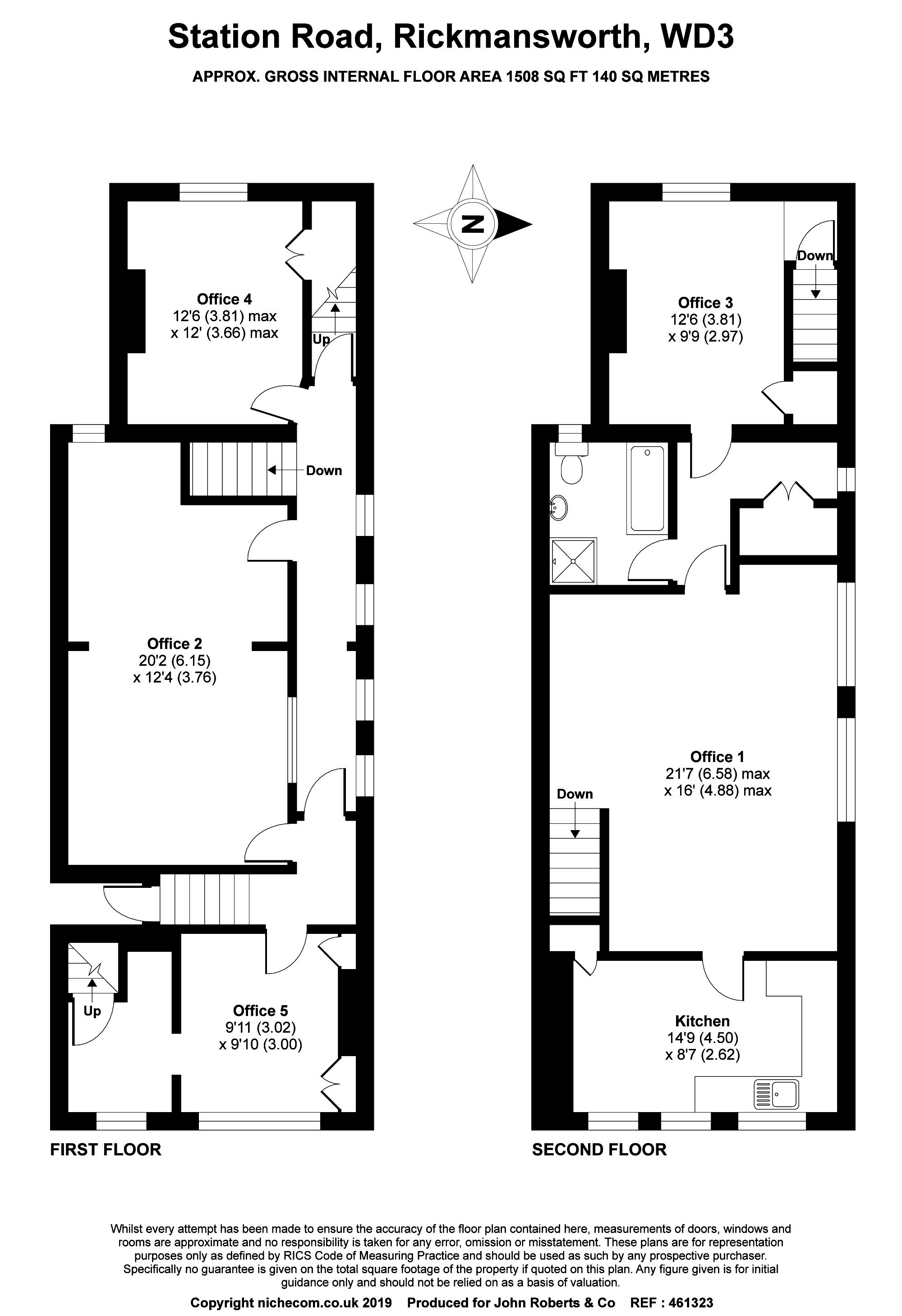 1 Bedrooms Flat to rent in Station Road, Rickmansworth WD3