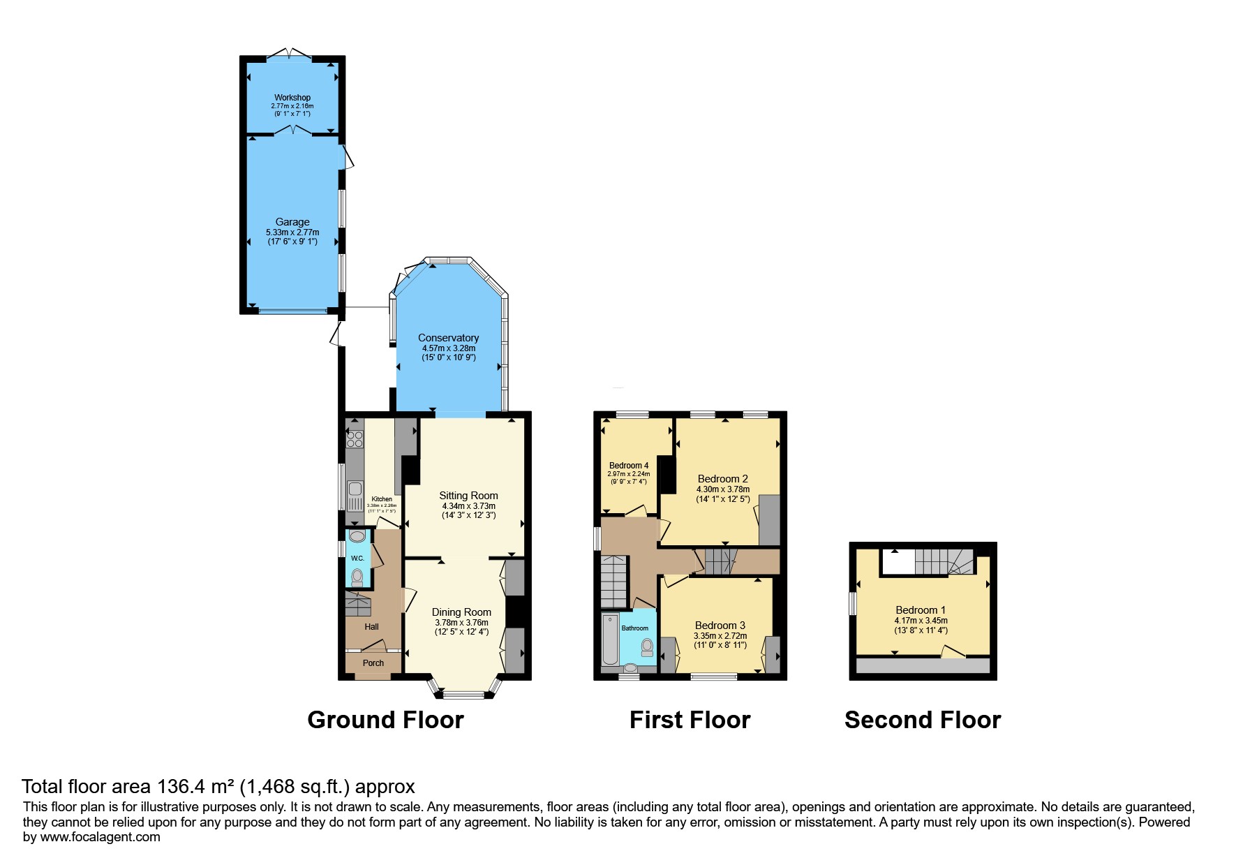 141, Wendover Road, Aylesbury floorplan