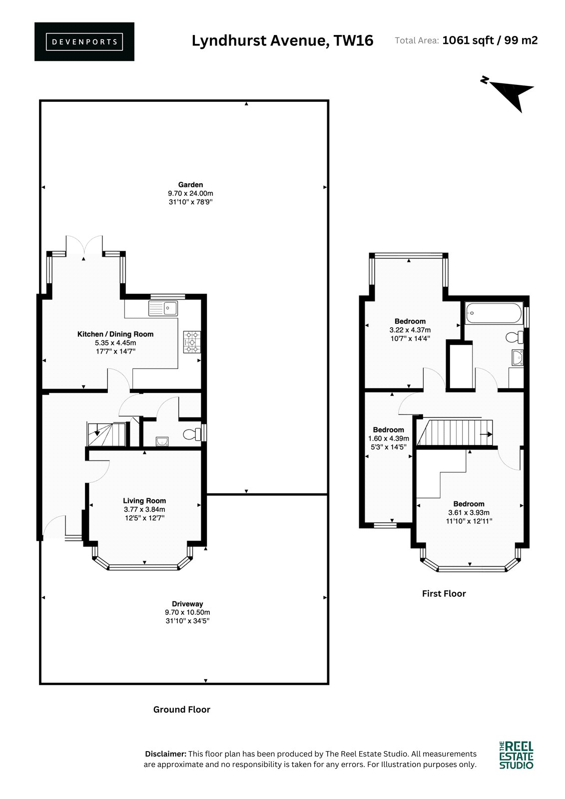 18, Lyndhurst Avenue, Sunbury floorplan