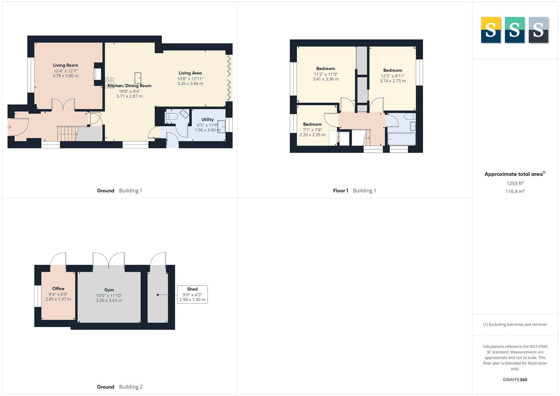 19, Saddleback Road, Surrey floorplan