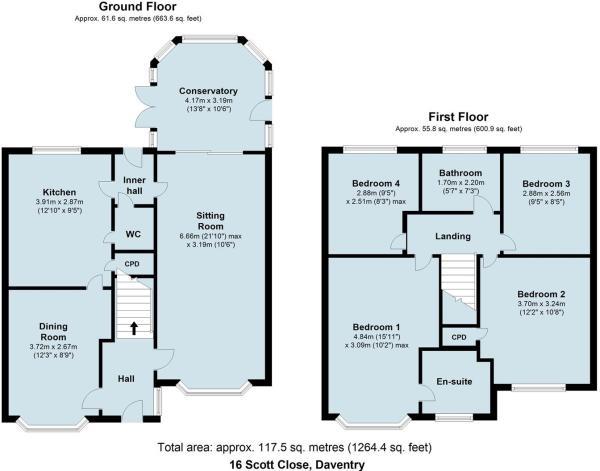 4 Bedrooms  for sale in Scott Close, Daventry NN11