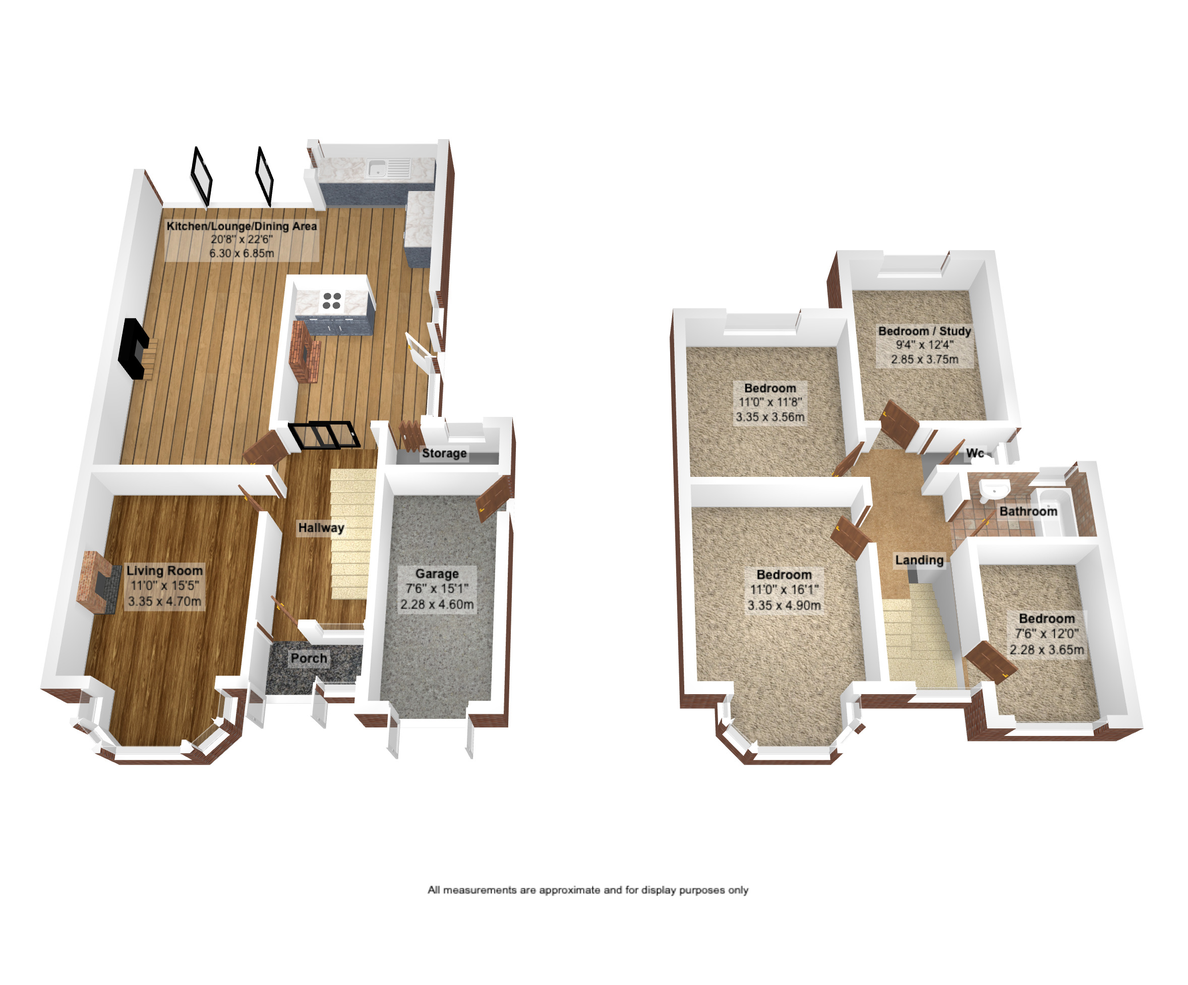 102, Island Road, Birmingham floorplan