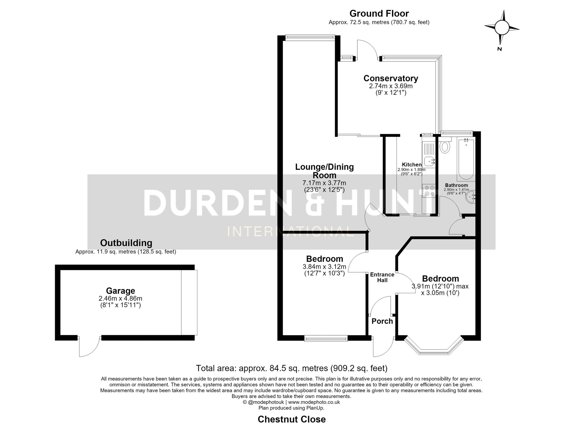 30 Chestnut Close, Hockley floorplan