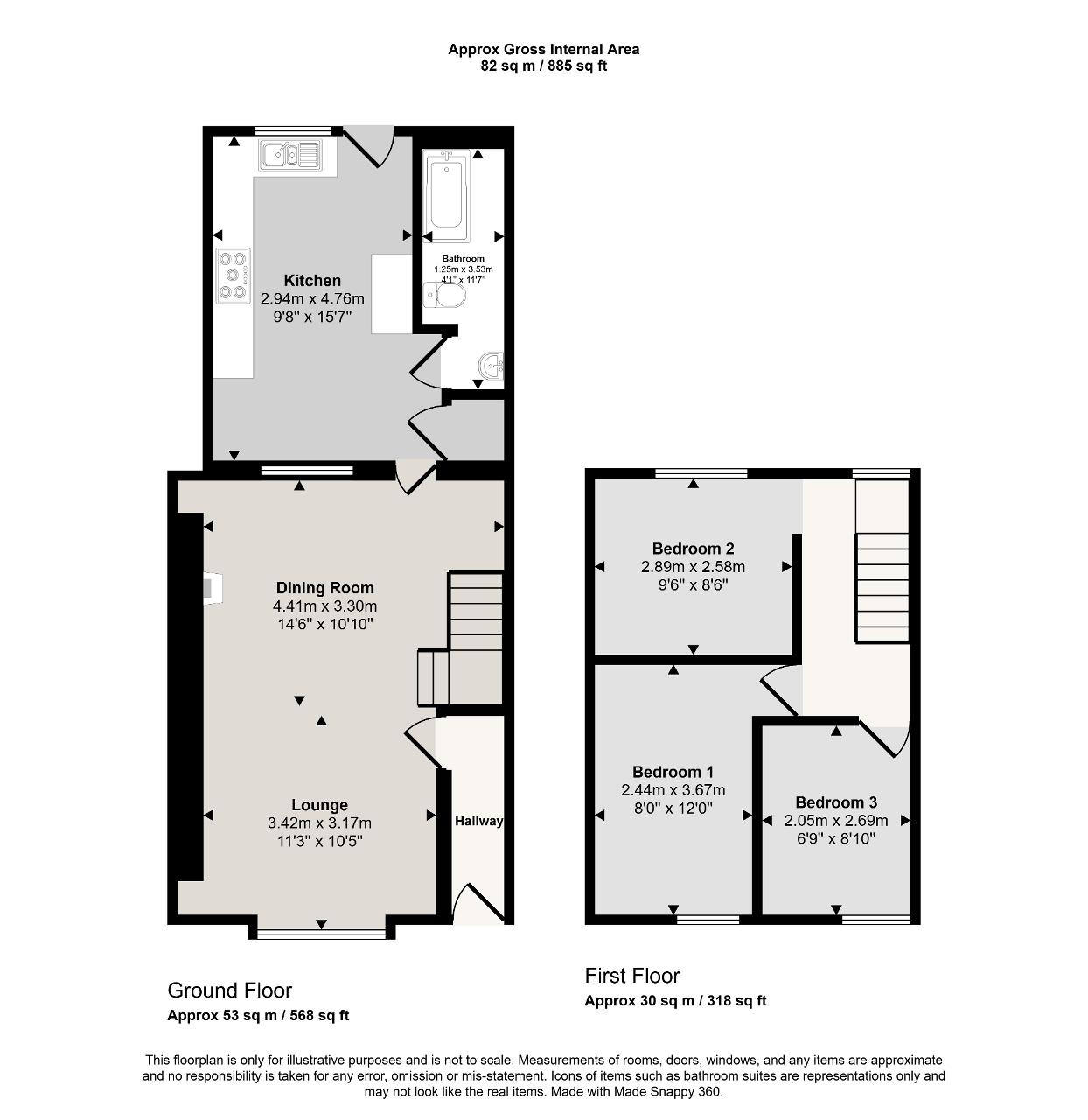 65, Thomas  Street, Mountain Ash floorplan