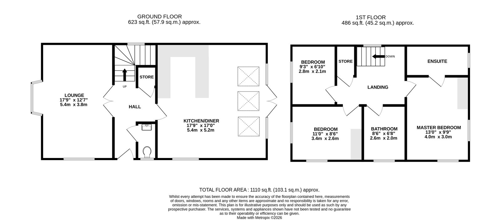 49, Trippear Way, Heywood floorplan