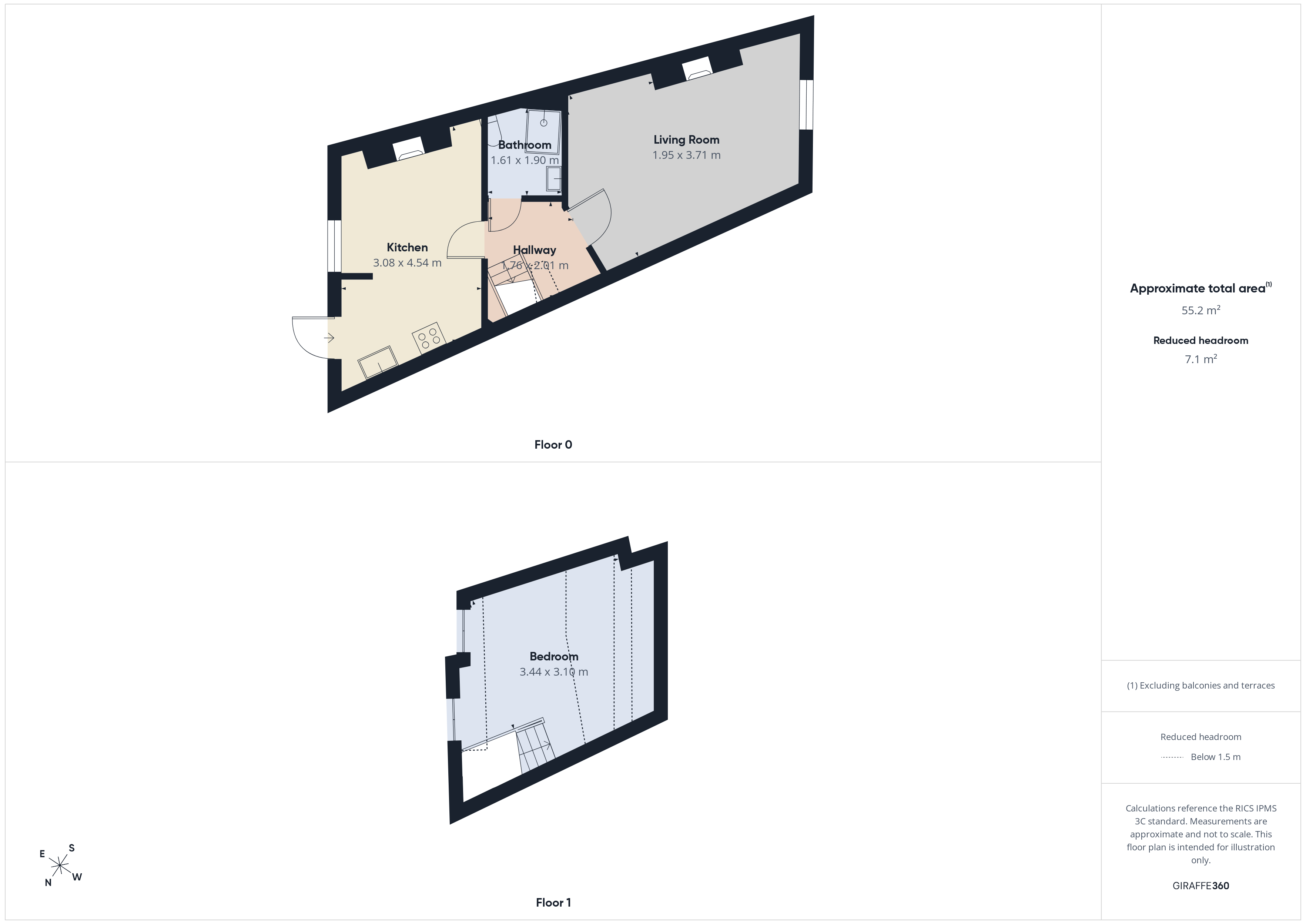 Top Floor Flat, 88 London Road, London Road, Cheltenham, Cheltenham floorplan