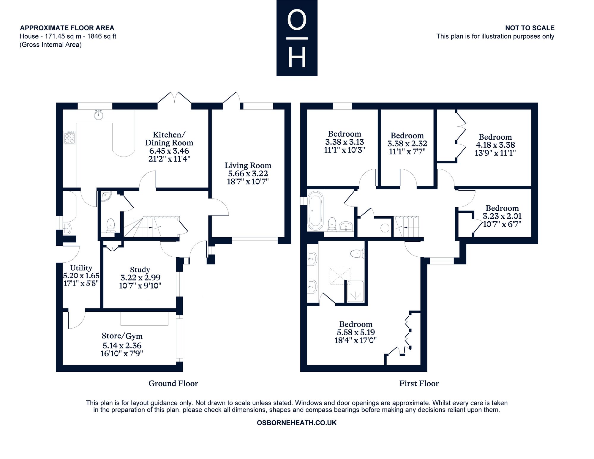 33 Cavendish Meads, Ascot floorplan
