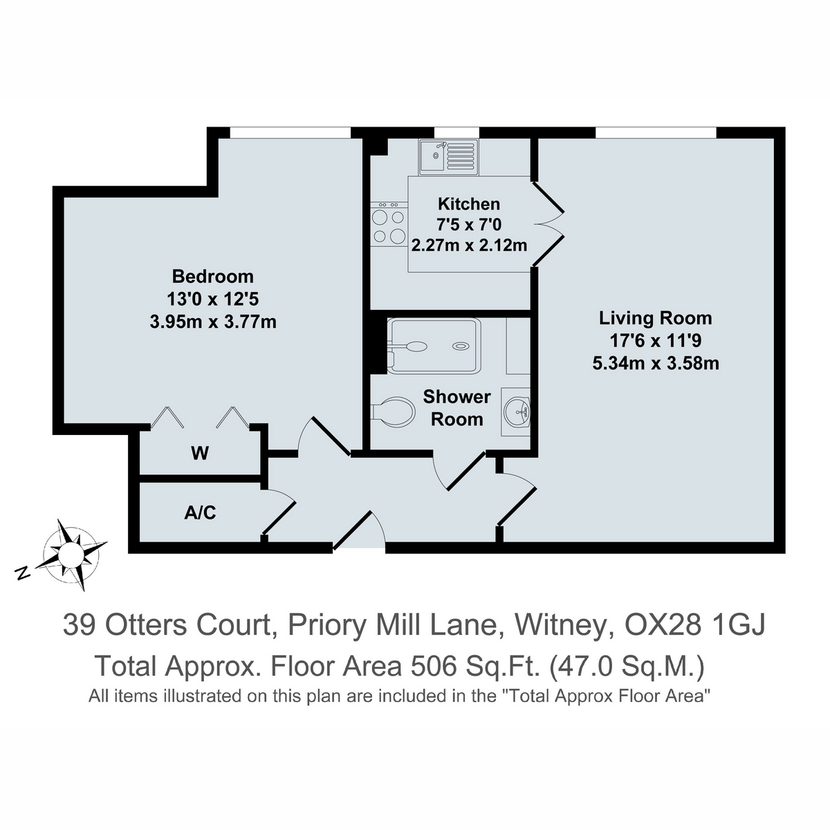 39, Otters Court, Witney floorplan