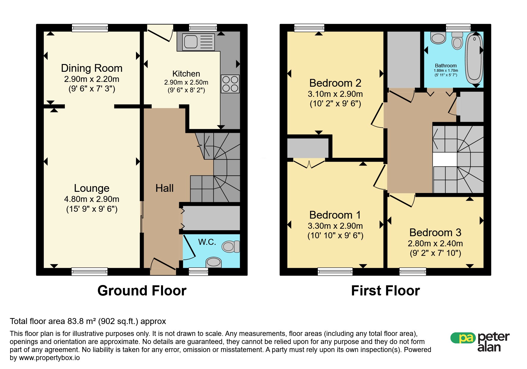 107, Jubilee Crescent, Bridgend floorplan