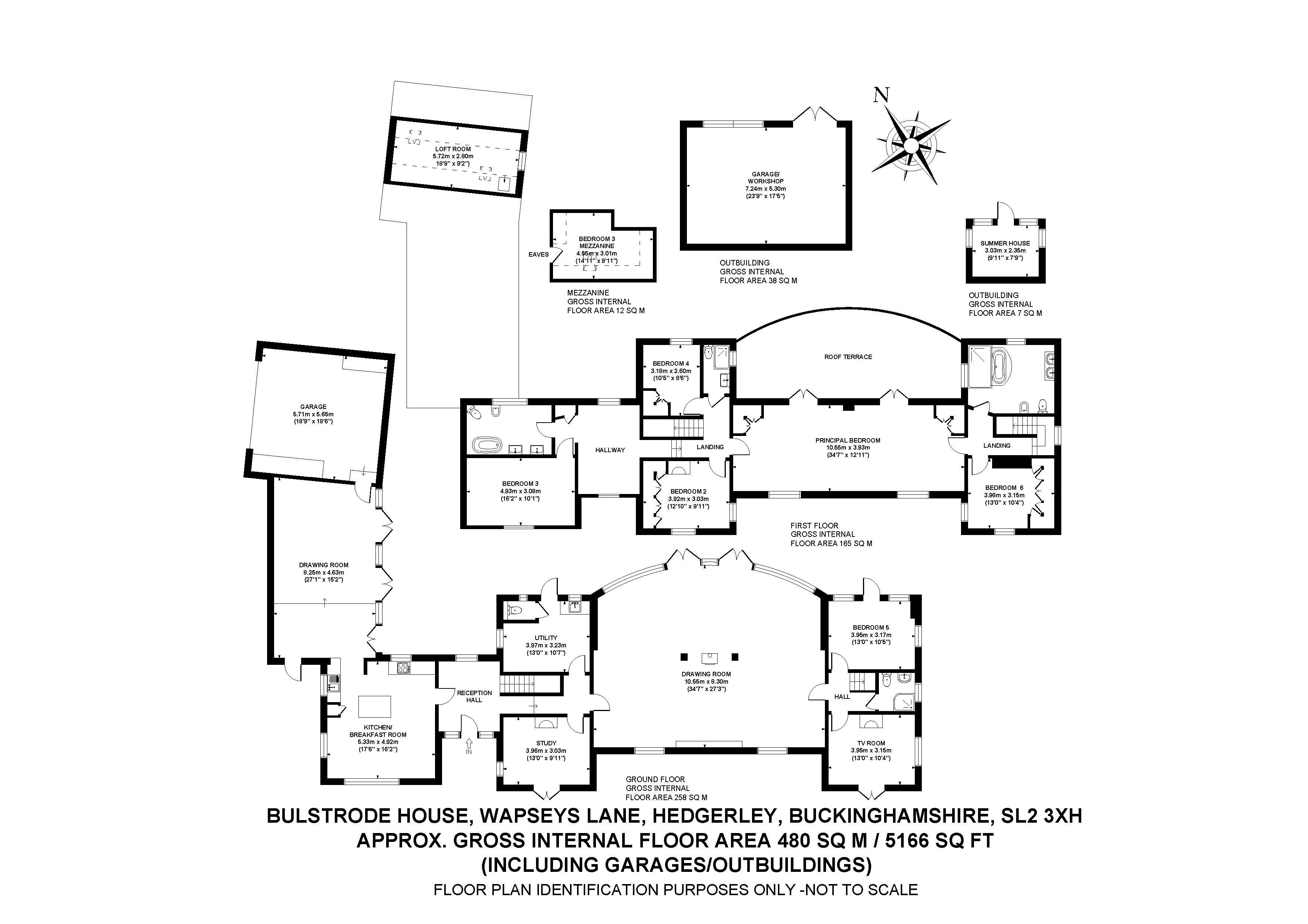 Bulstrode House,, Wapseys Lane, Hedgerley floorplan
