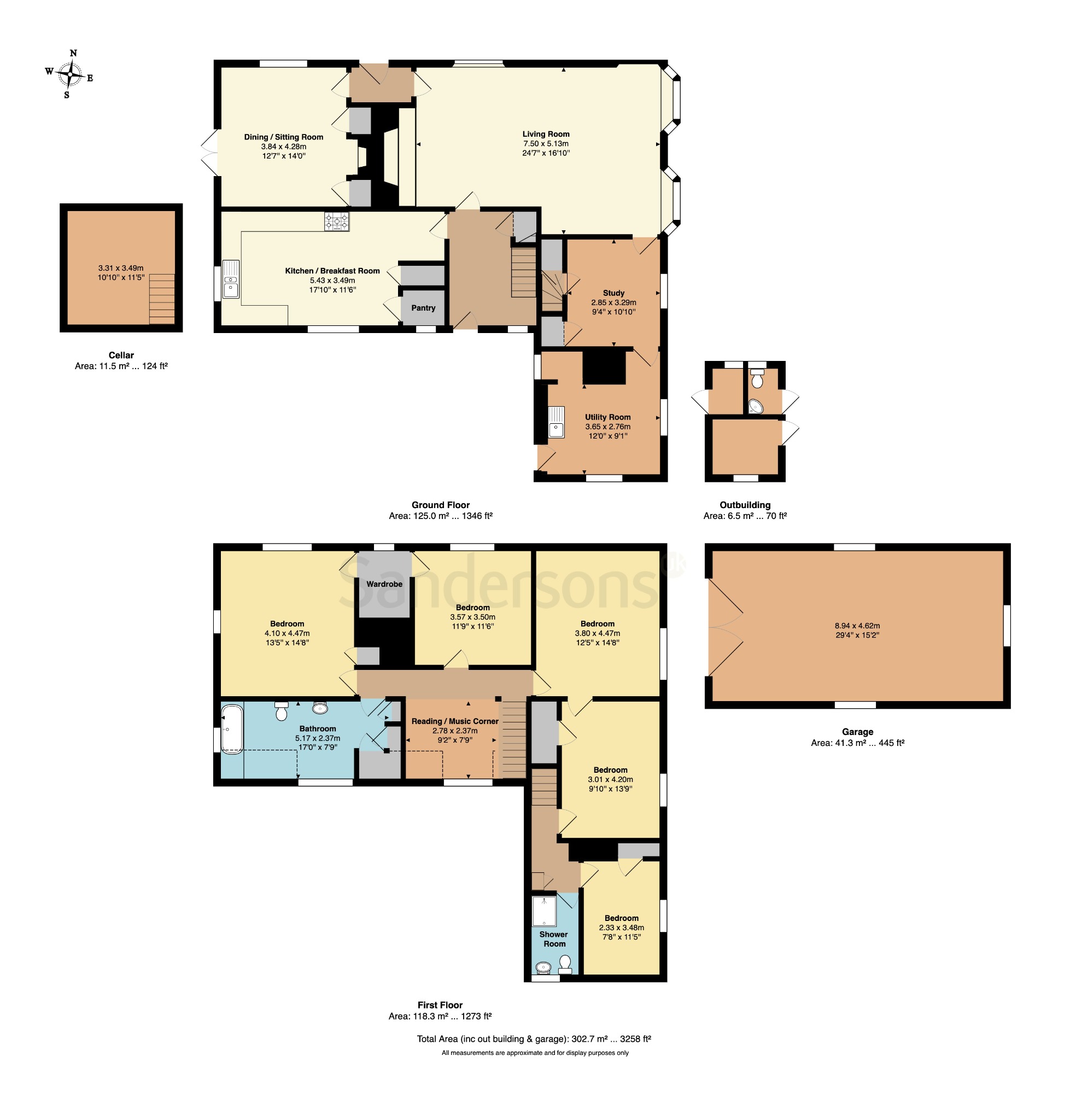 Folly Lodge, 105 The Street, Ashford floorplan