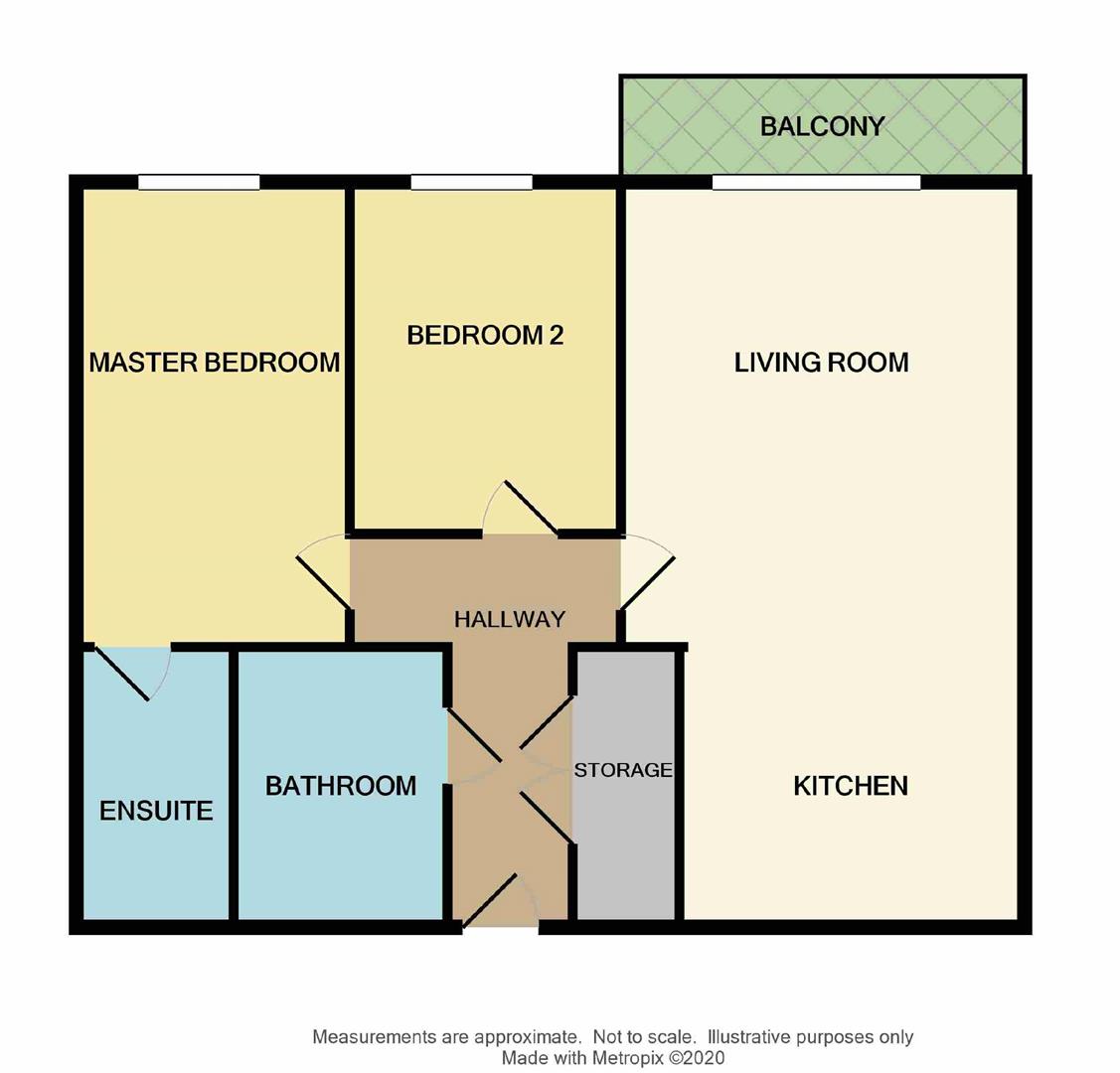 Apt 205, Saville, Castlefield floorplan