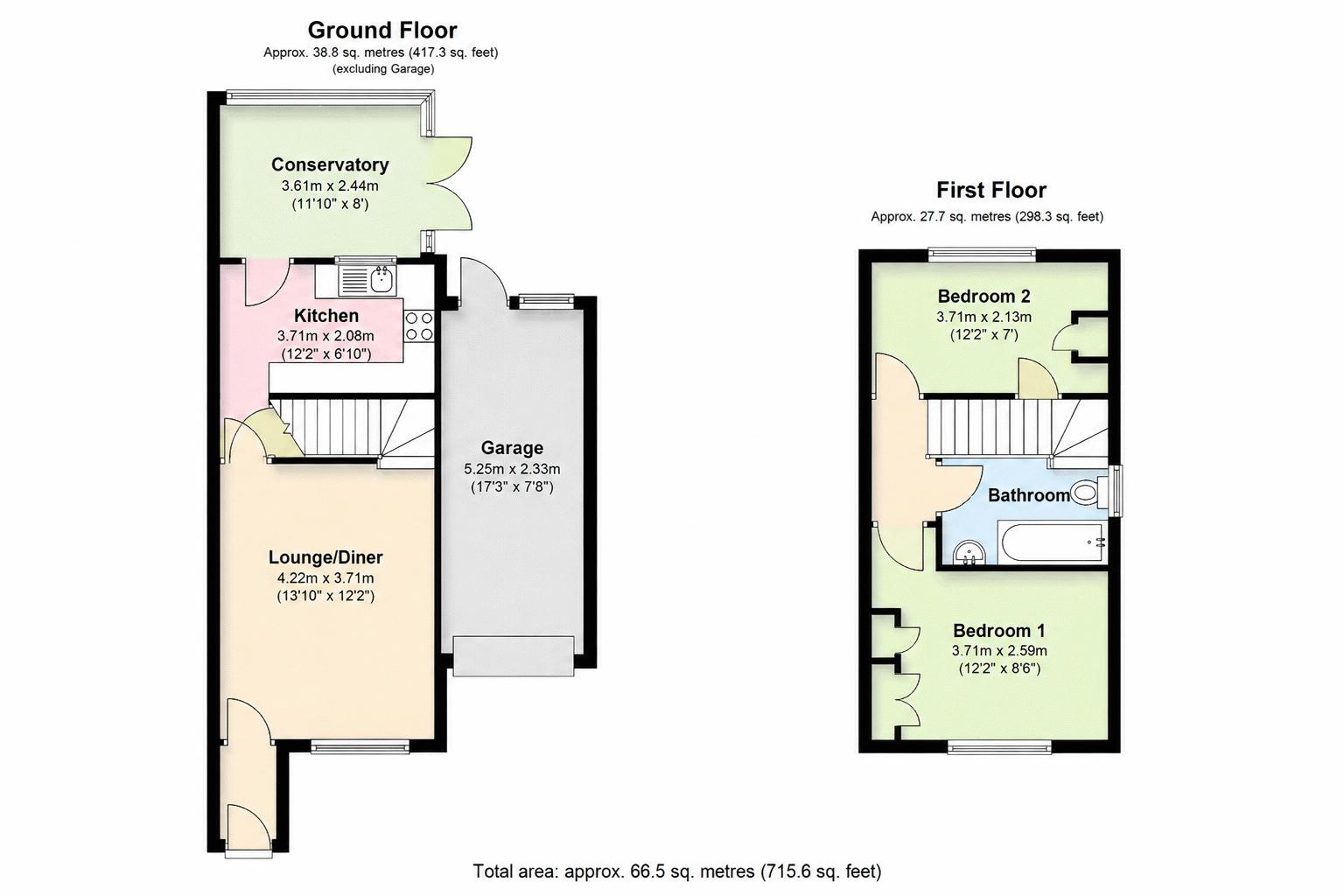 4, Squires Close, Milton Keynes floorplan