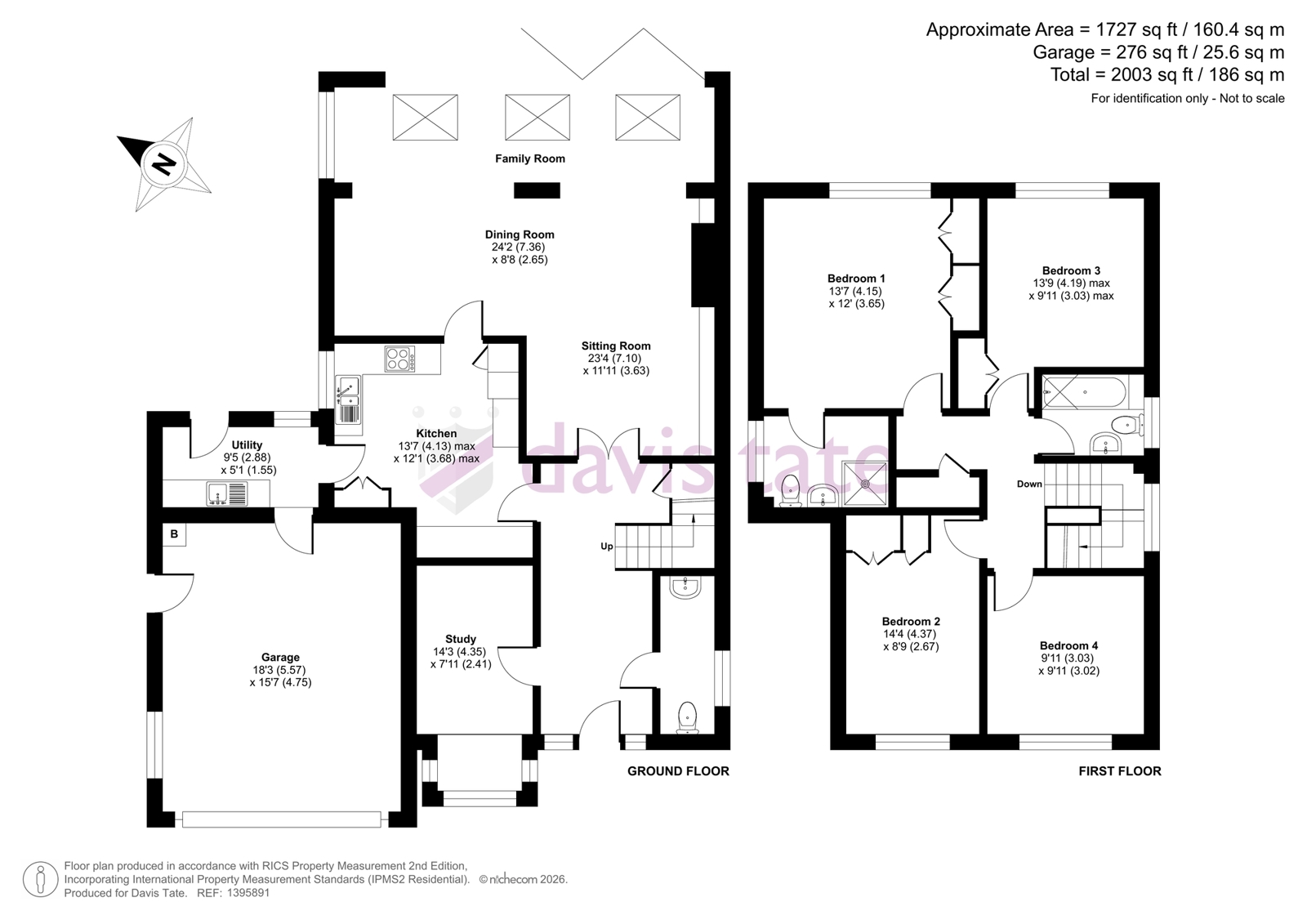 24, Picton Way, Reading floorplan