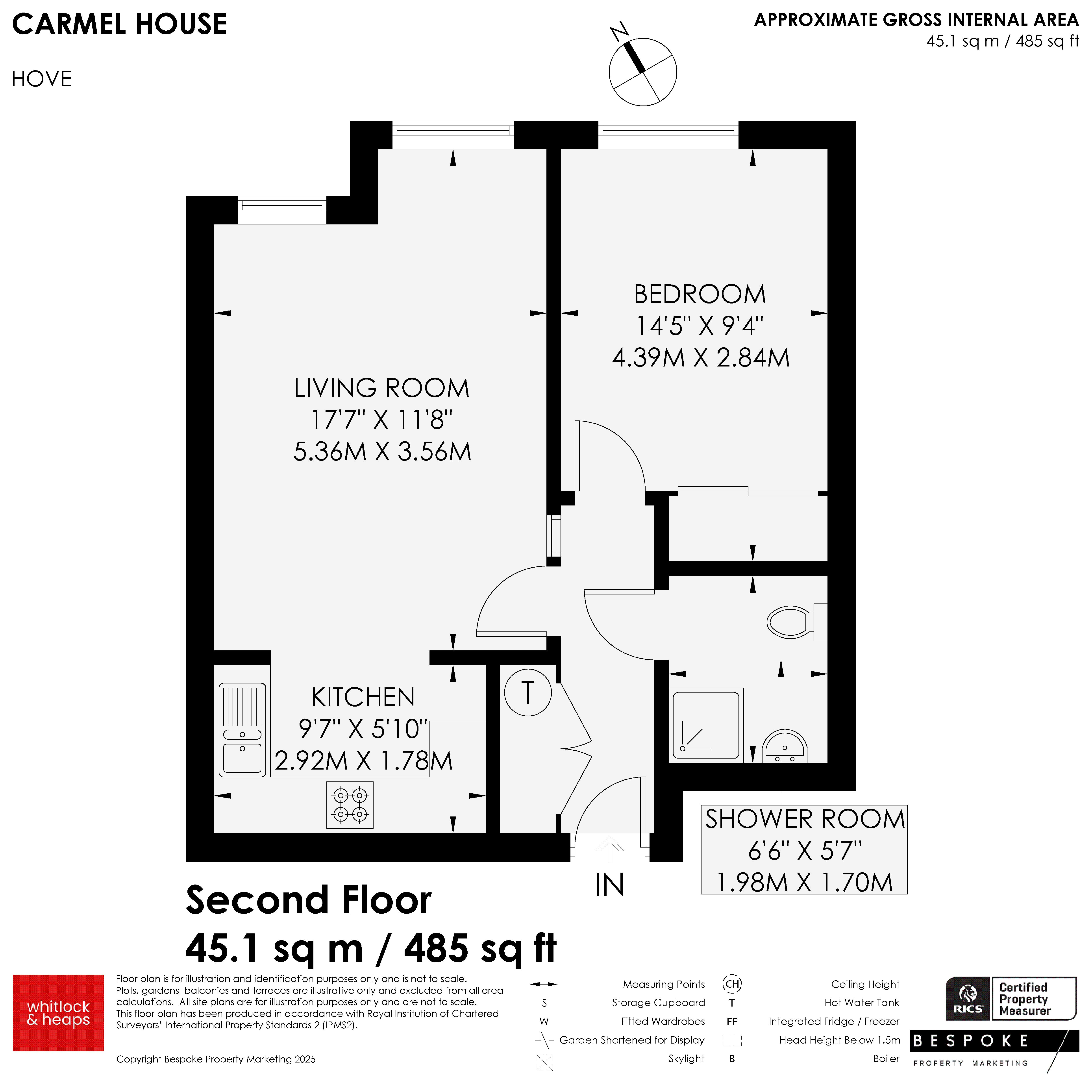 Flat 28,, Carmel House, Hove floorplan