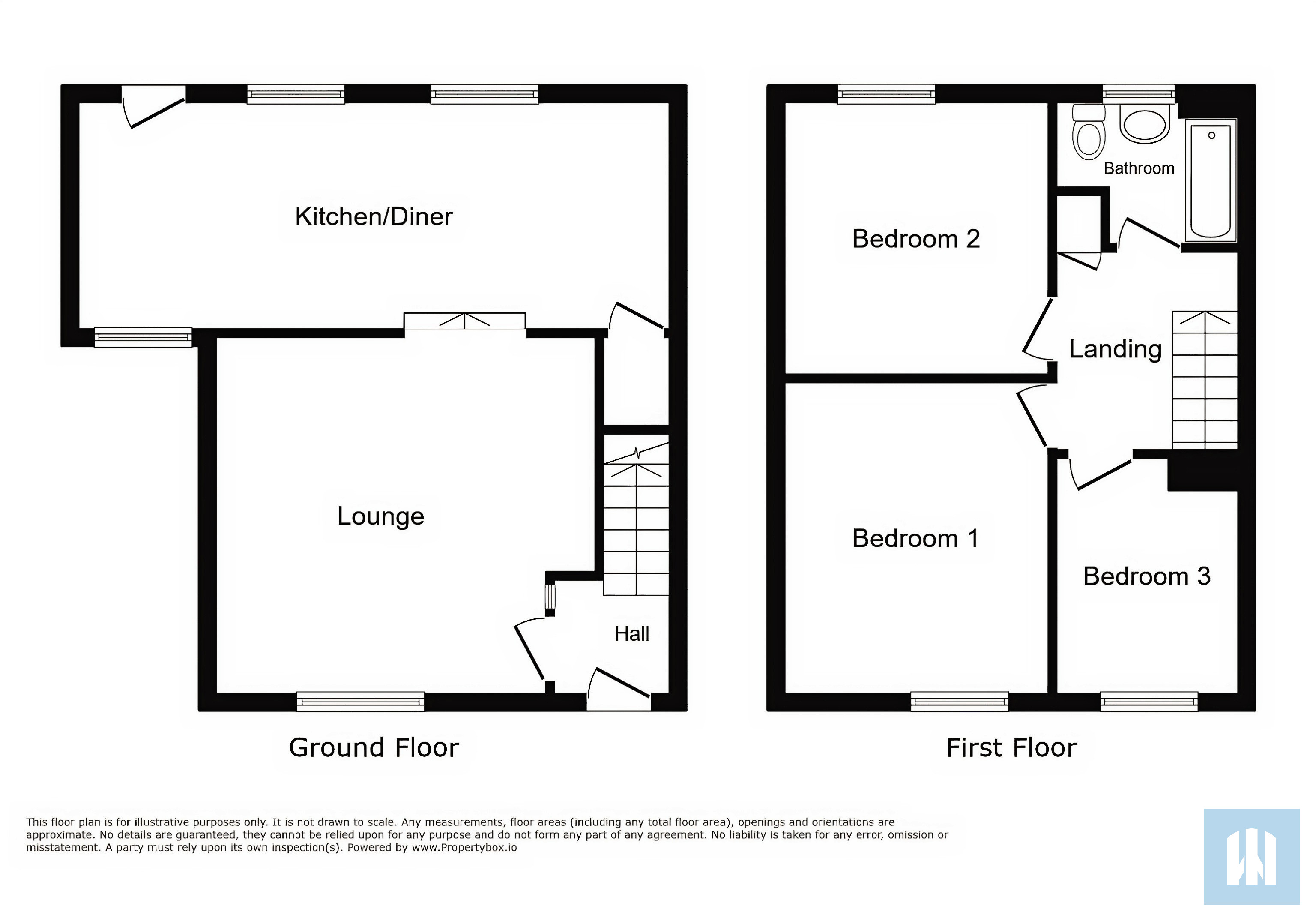 26, Woodkirk Gardens, Dewsbury floorplan