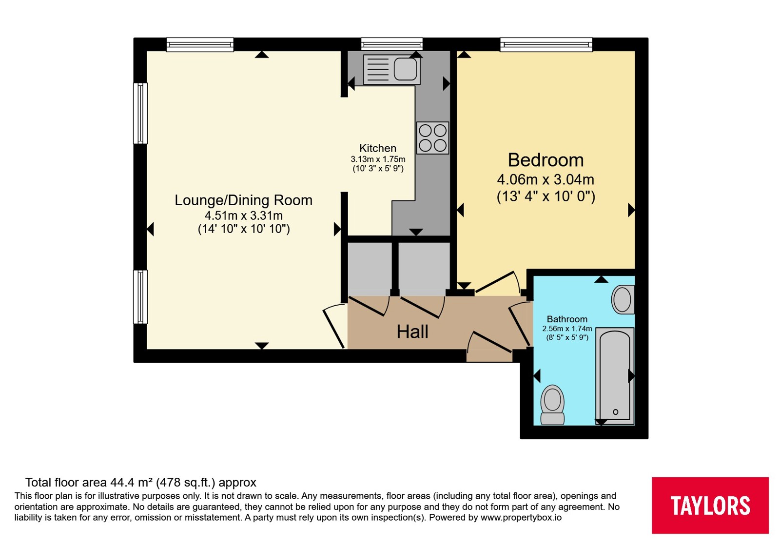 30 Florence Court,, North Road, Hertfordshire floorplan