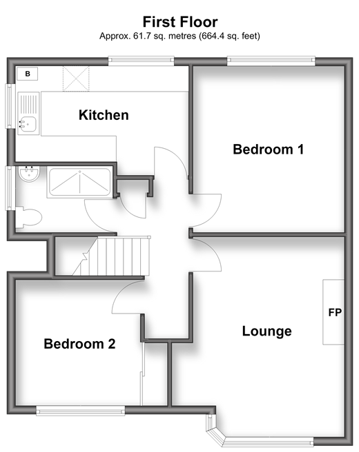 Cheston Avenue, Croydon floorplan