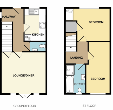 2 Bedrooms Mews house for sale in Vulcan Way, Castle Donnington DE74