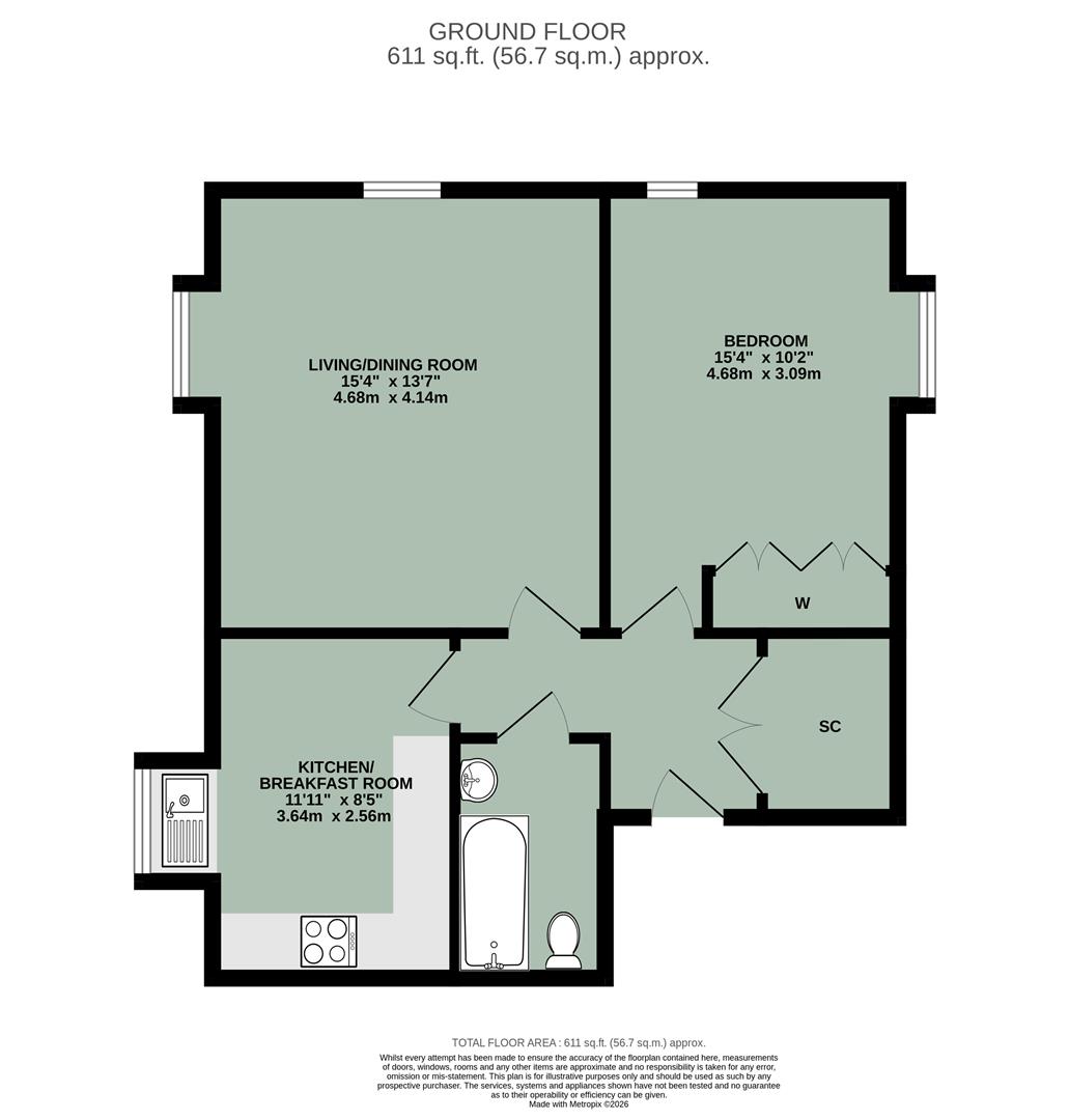 9, Windsor Drive, Wallingford floorplan