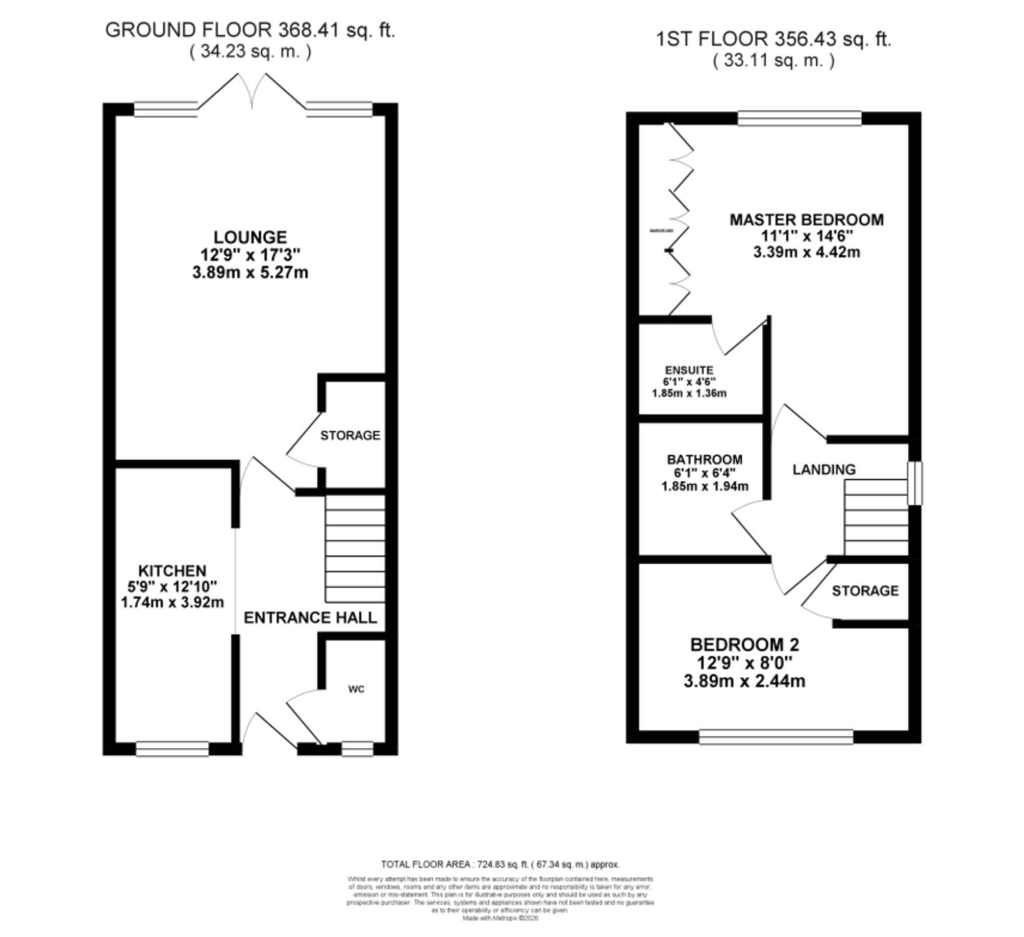 34 Nicholson Road, Stoke-On-Trent floorplan