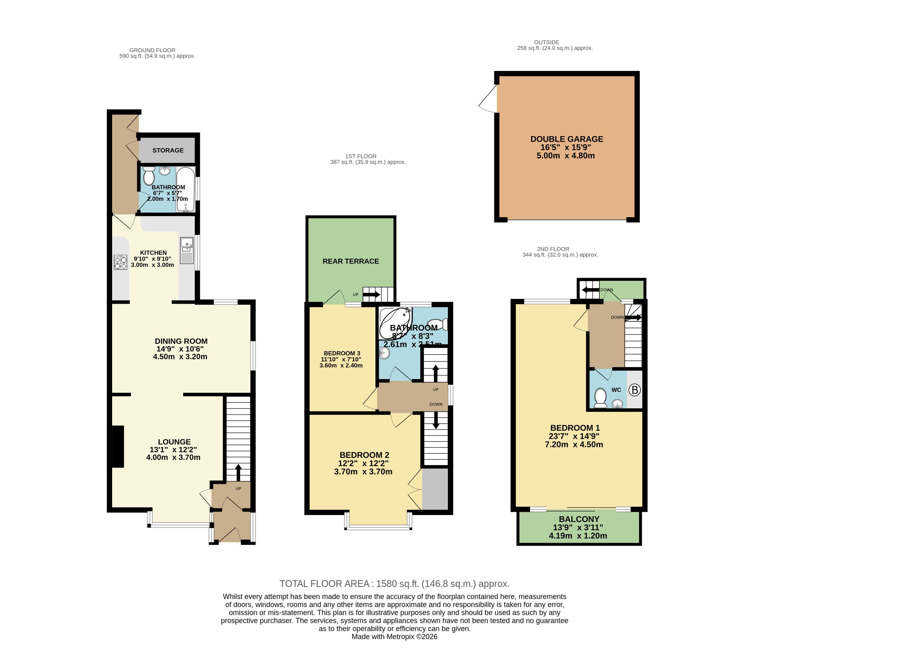 16, Garlic Rea, Brixham floorplan