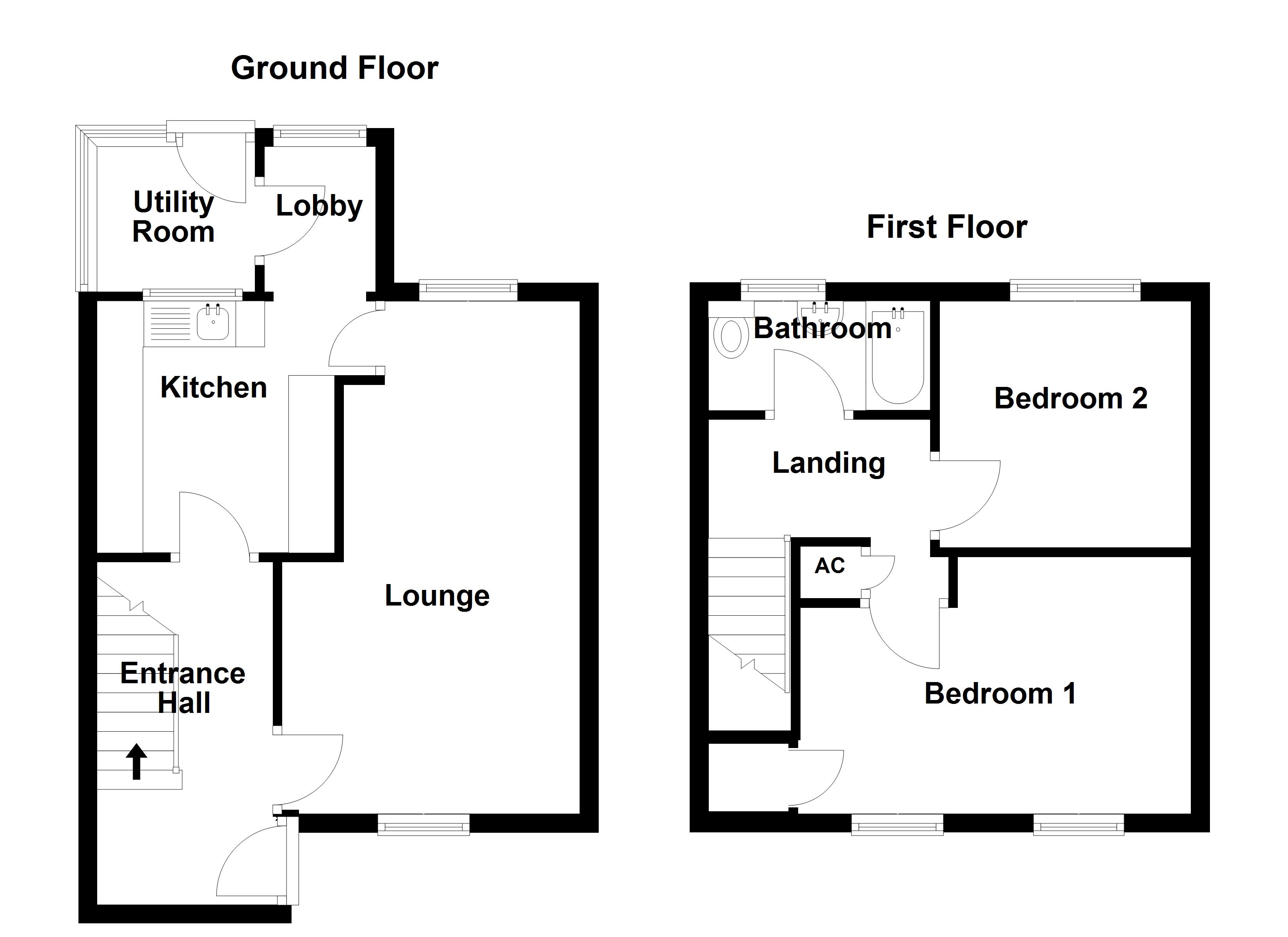 26, Luard Way, Colchester floorplan