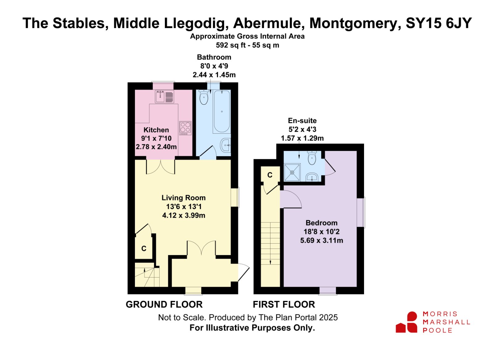 Middle Llegodig, Montgomery floorplan