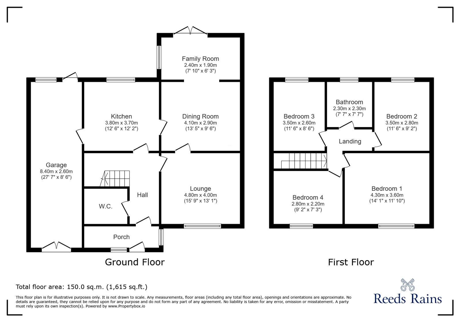 17, The Paddock, Tyne and Wear floorplan