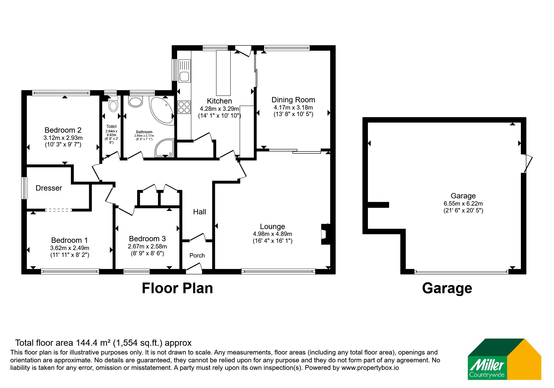 Clarence Road, Cornwall floorplan