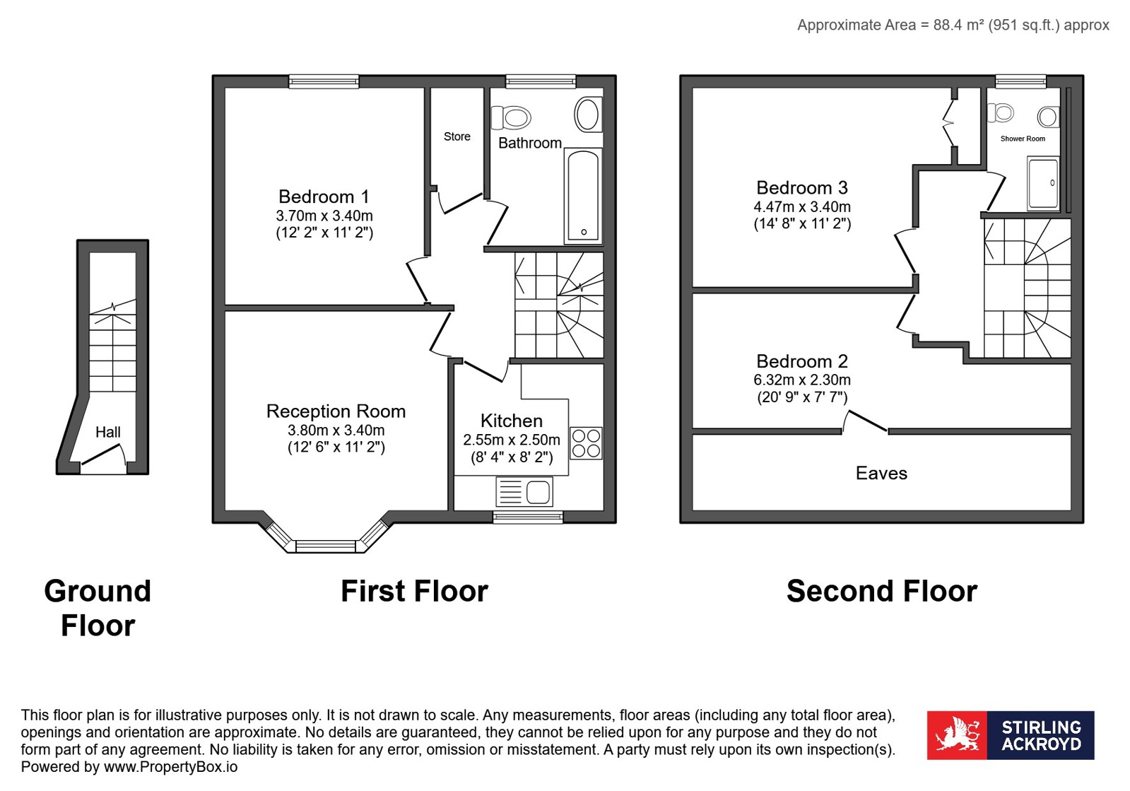 380A, Malden Road, Worcester Park floorplan