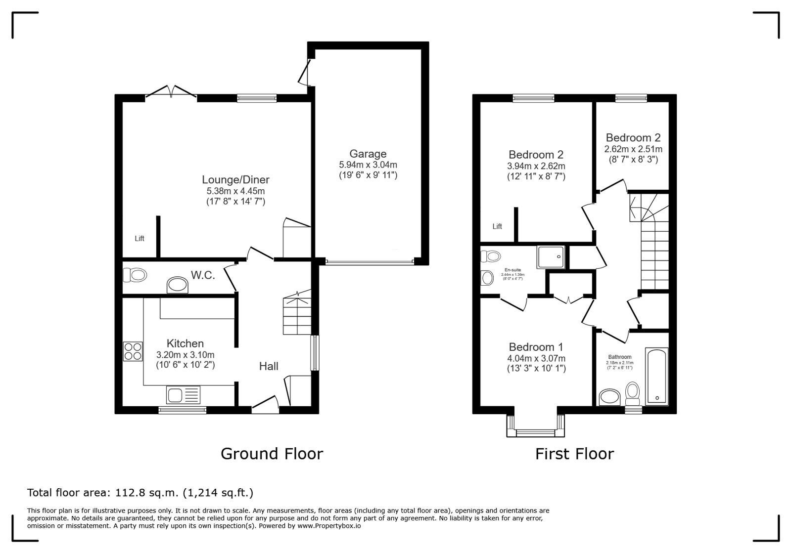 26, Consort Gardens, Isle of Wight floorplan