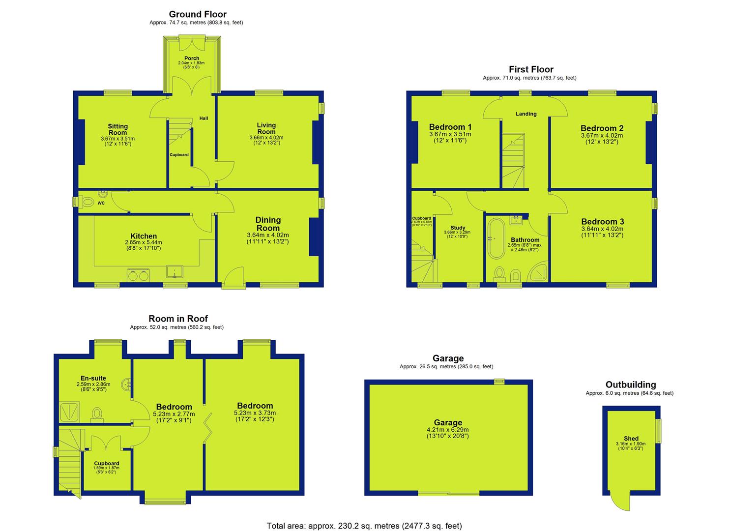 43, Jessops Lane, Nottingham floorplan