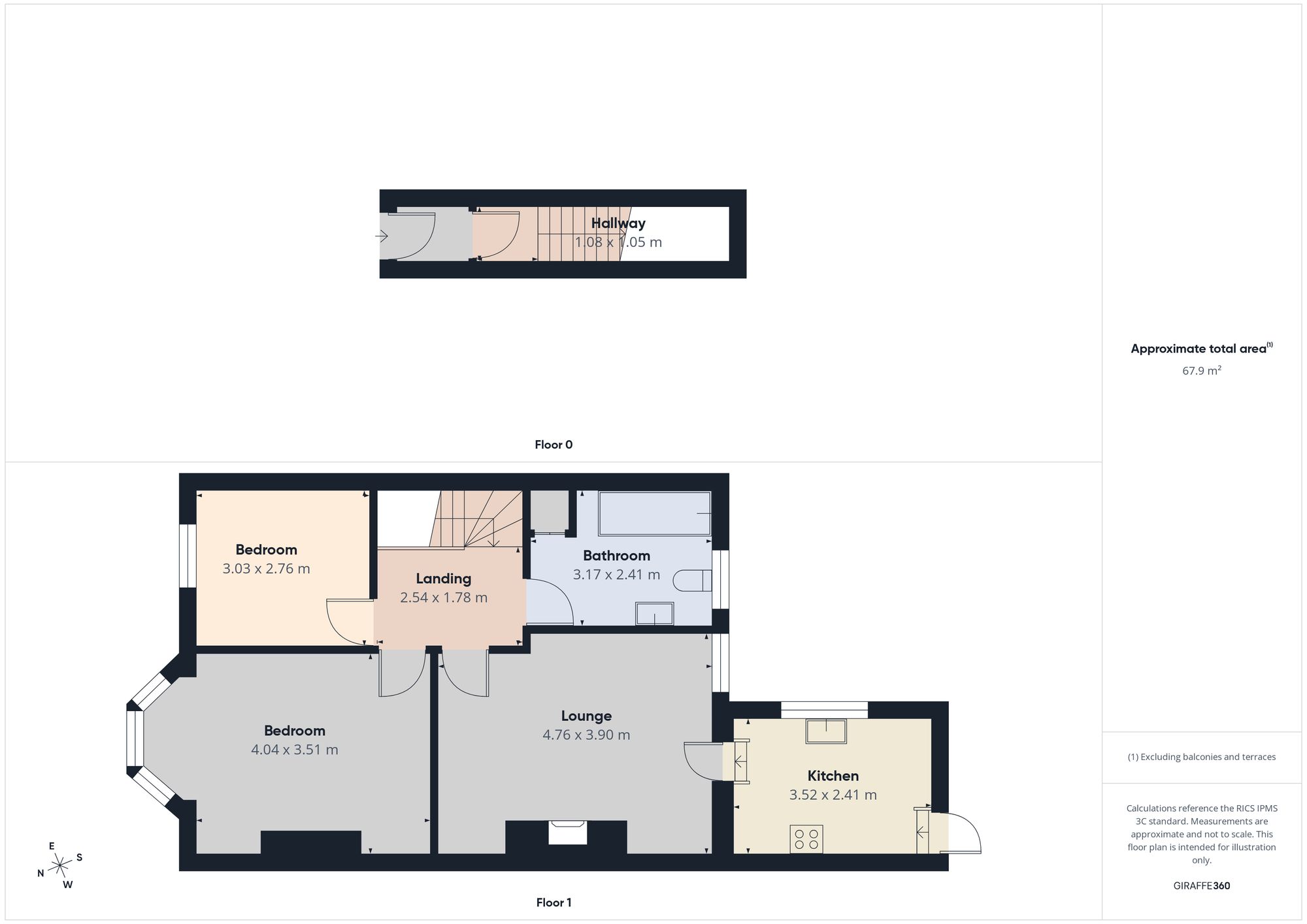 94 Market Lane, Gateshead floorplan
