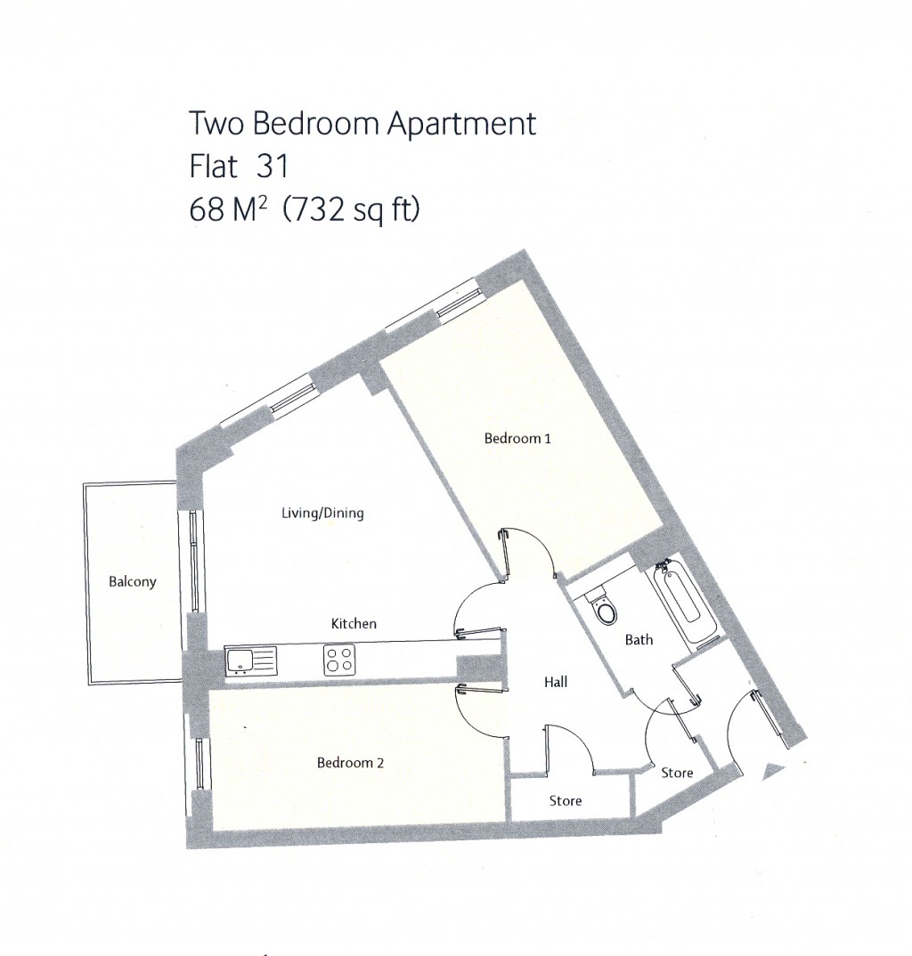 2 Bedrooms Flat for sale in Katherine Close, London N4