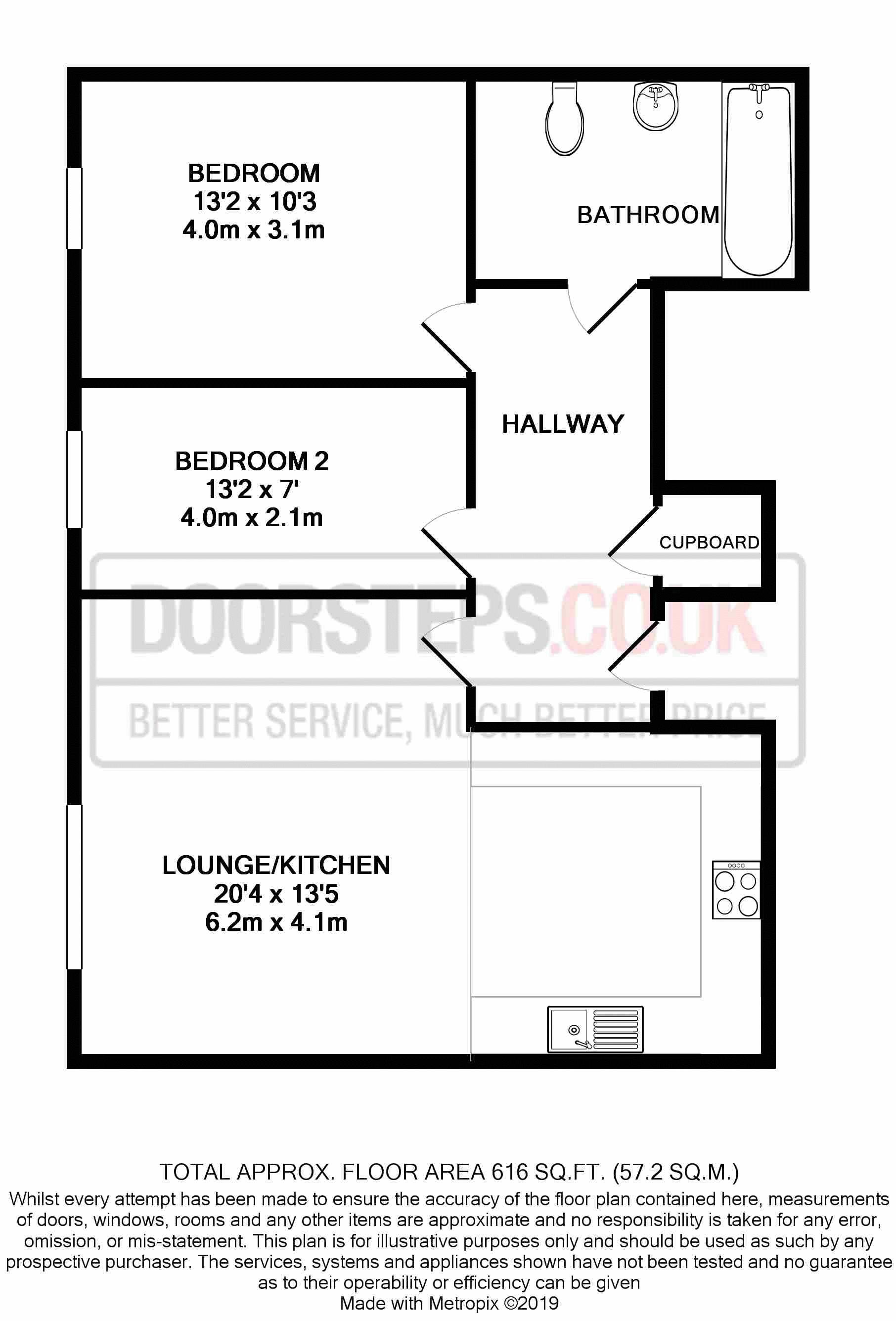 2 Bedrooms Flat for sale in Salk Close, Edgware NW9