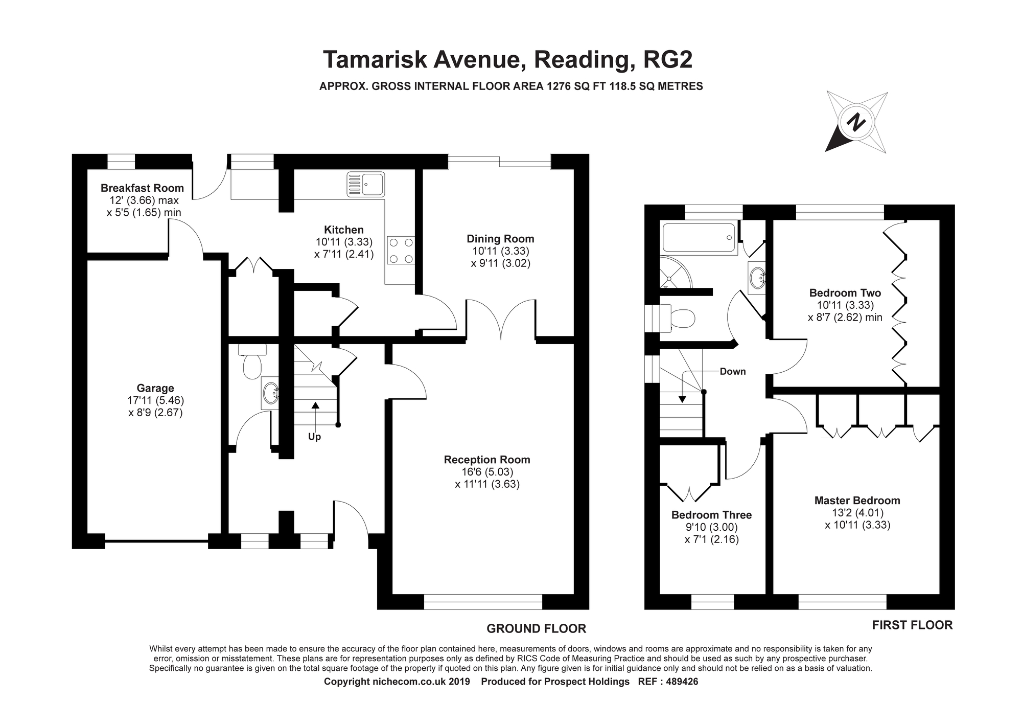 3 Bedrooms Detached house for sale in Tamarisk Avenue, Reading, Berkshire RG2
