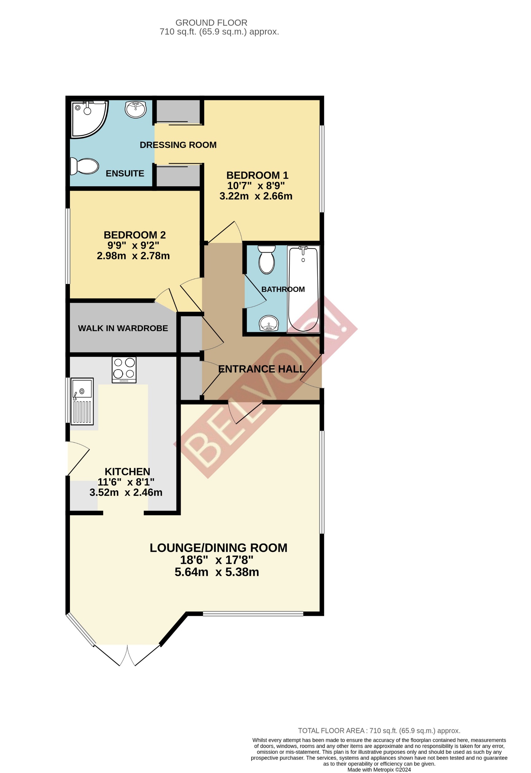 10 Club Cottage, Burnham Green Road, Welwyn floorplan